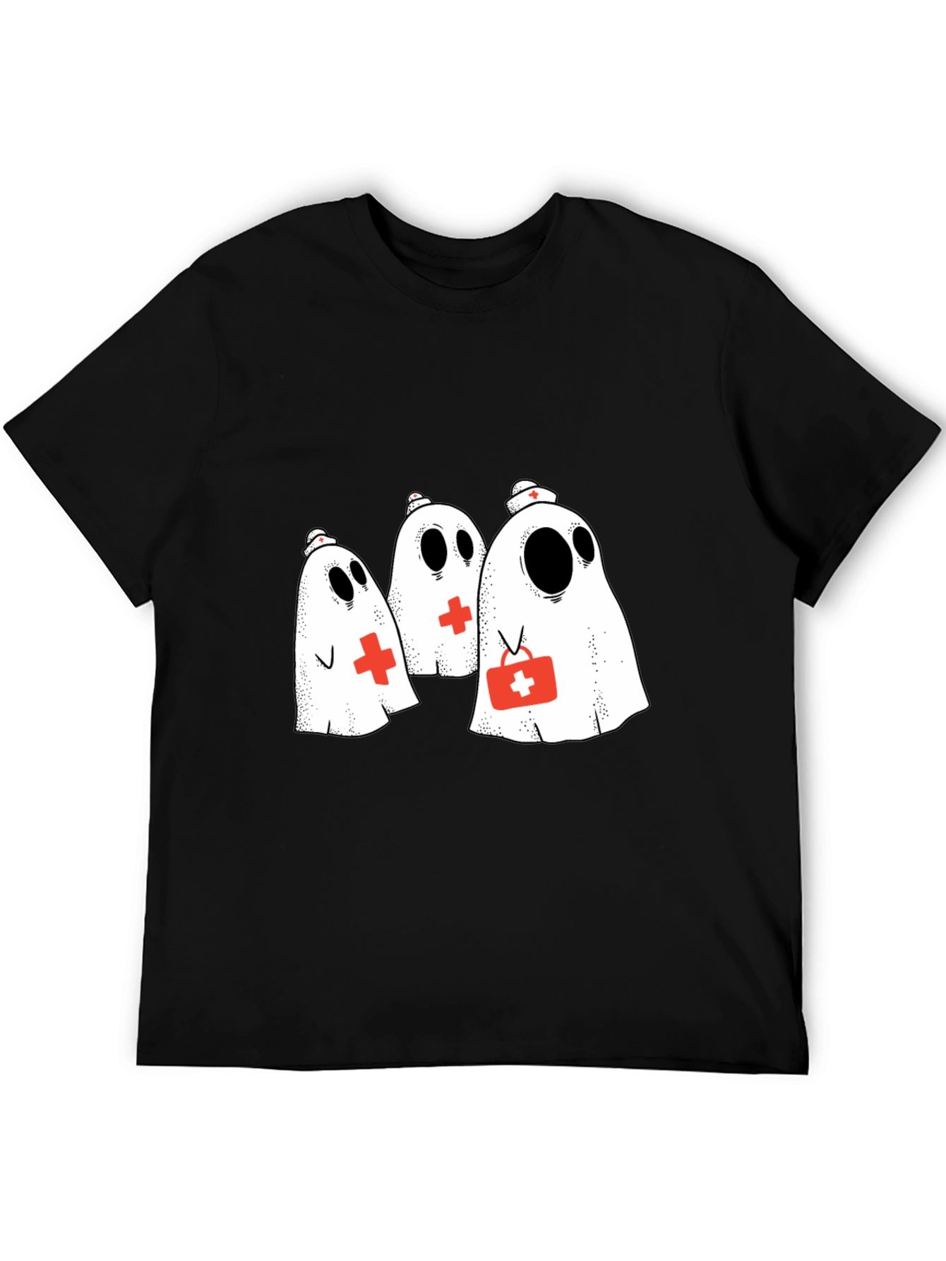 Nurse Ghost Graphic T-Shirt