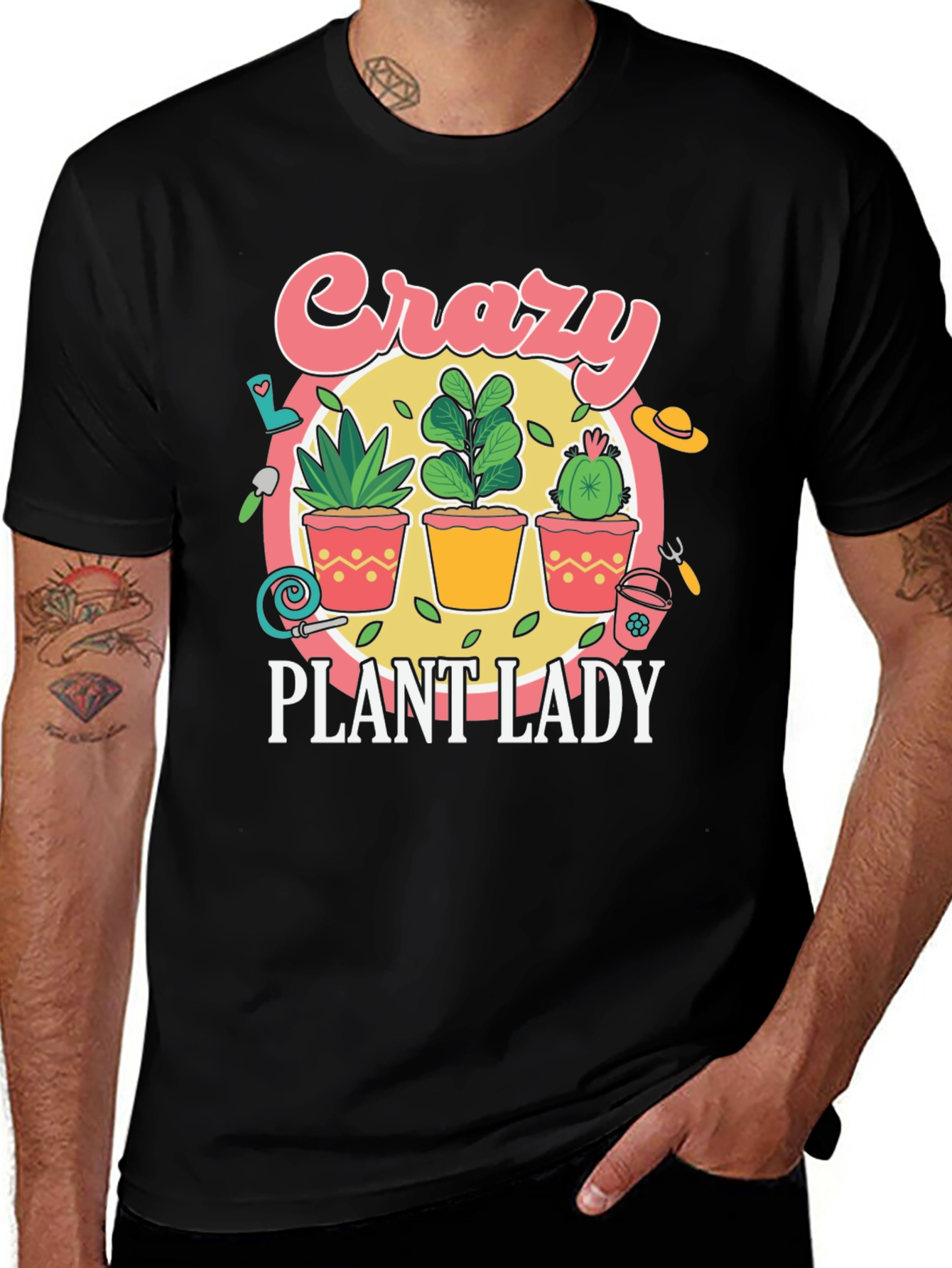 Crazy Plant Lady T-Shirt