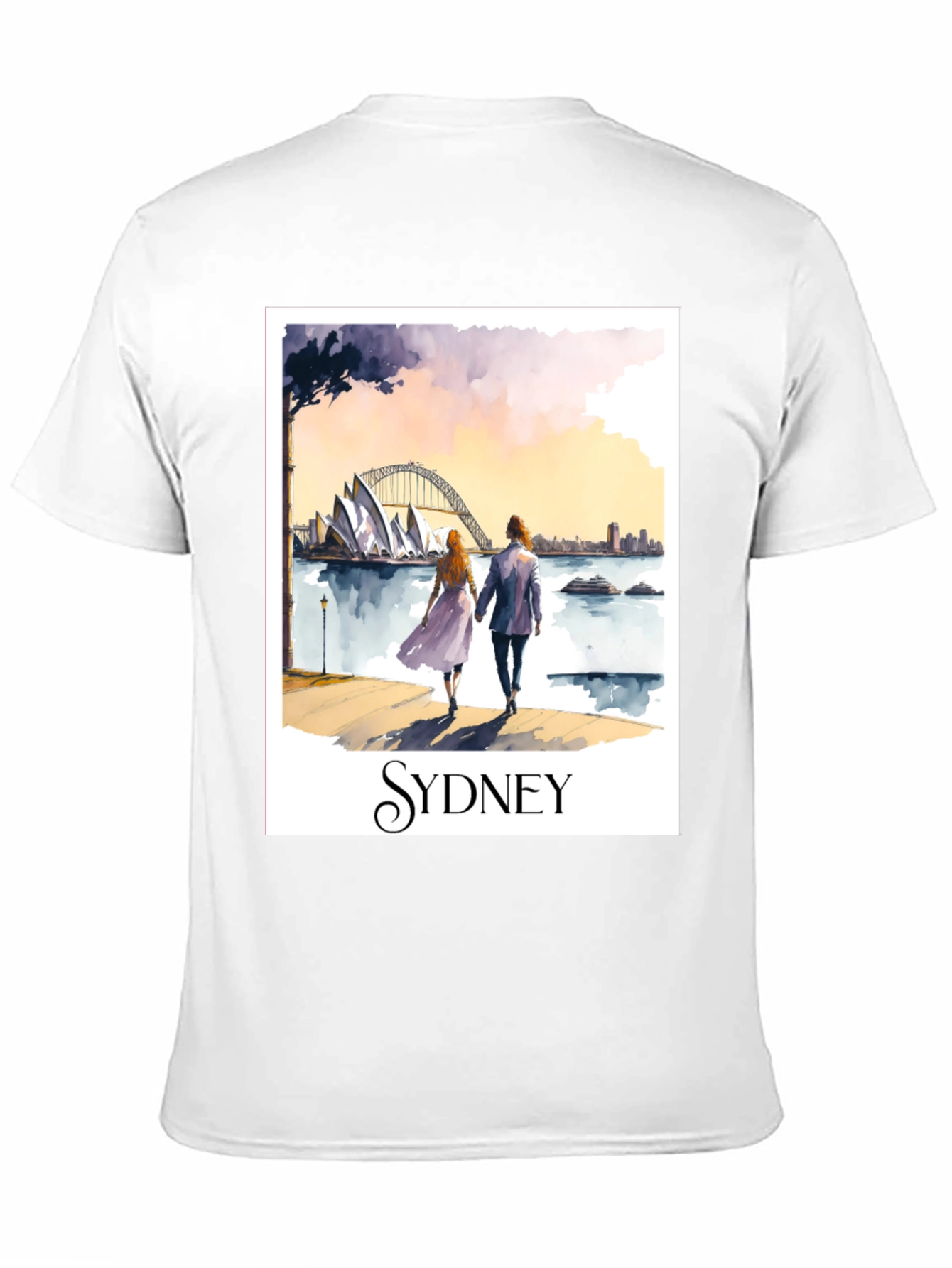 Sydney Opera House Scenic Graphic T-Shirt