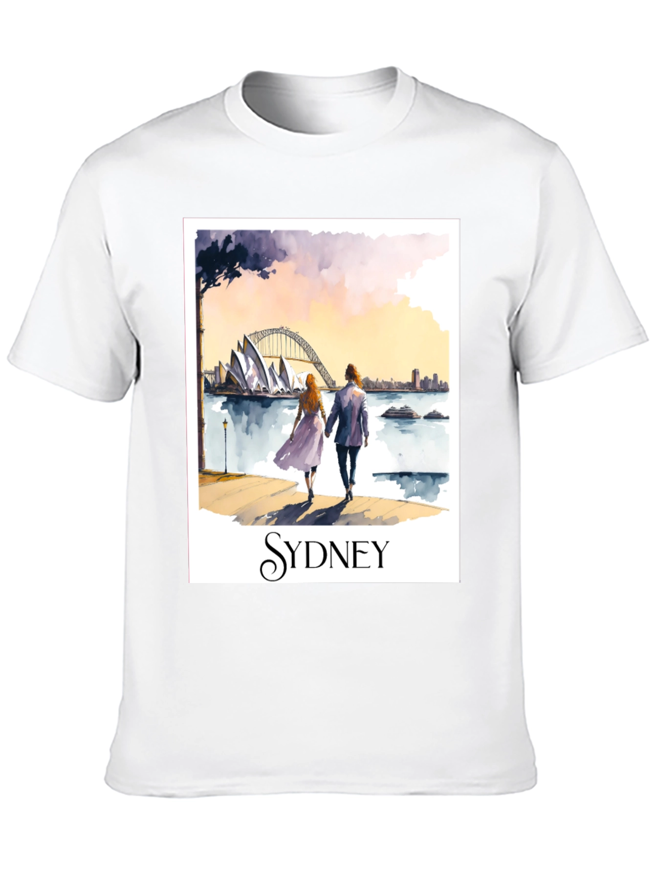 Sydney Opera House Scenic Graphic T-Shirt