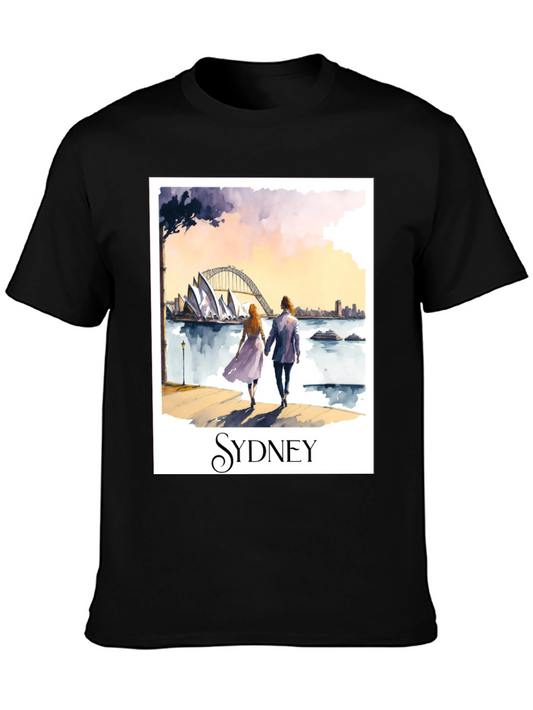 Sydney Opera House Scenic Graphic T-Shirt