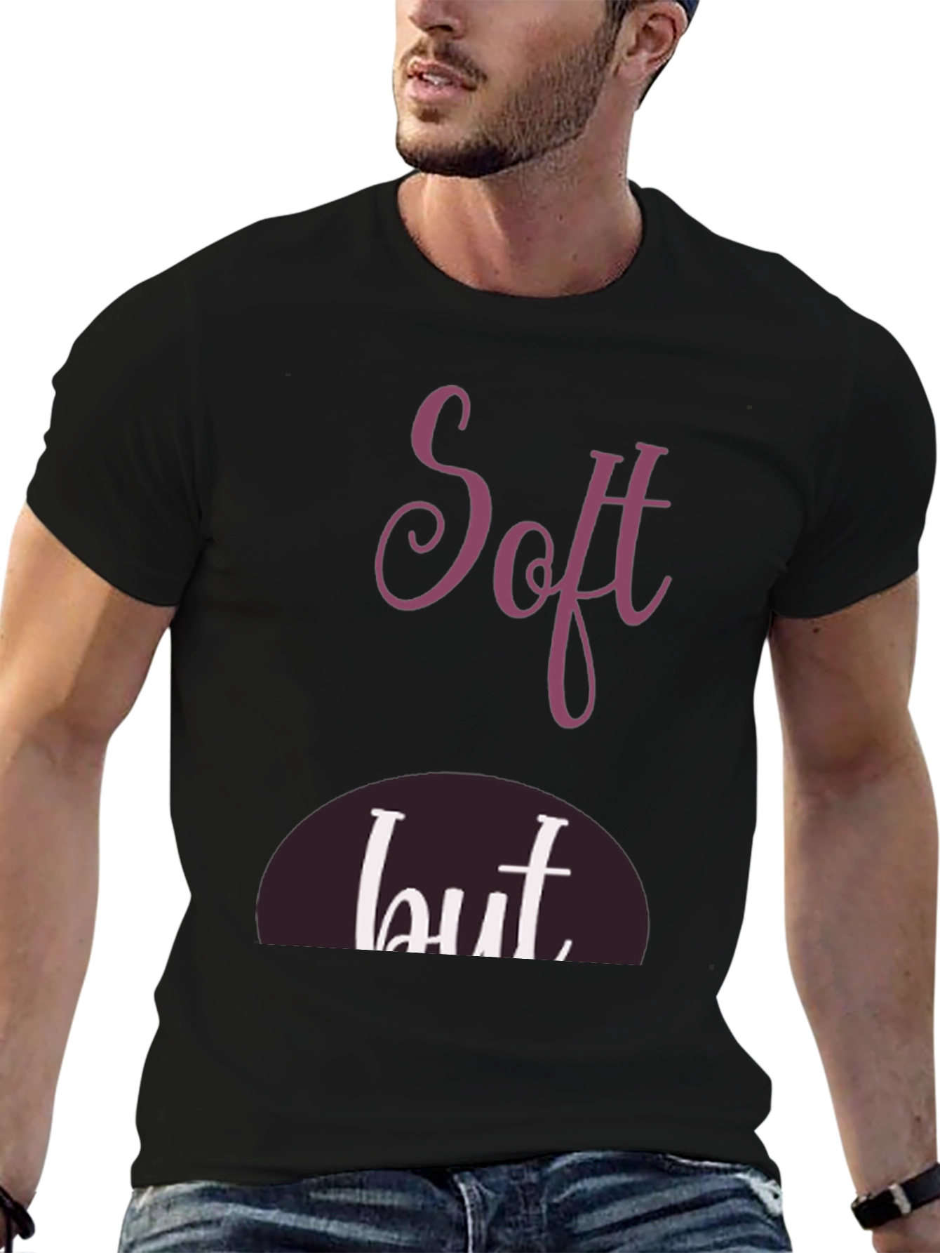 Soft But Graphic T-Shirt - Comfortable & Stylish
