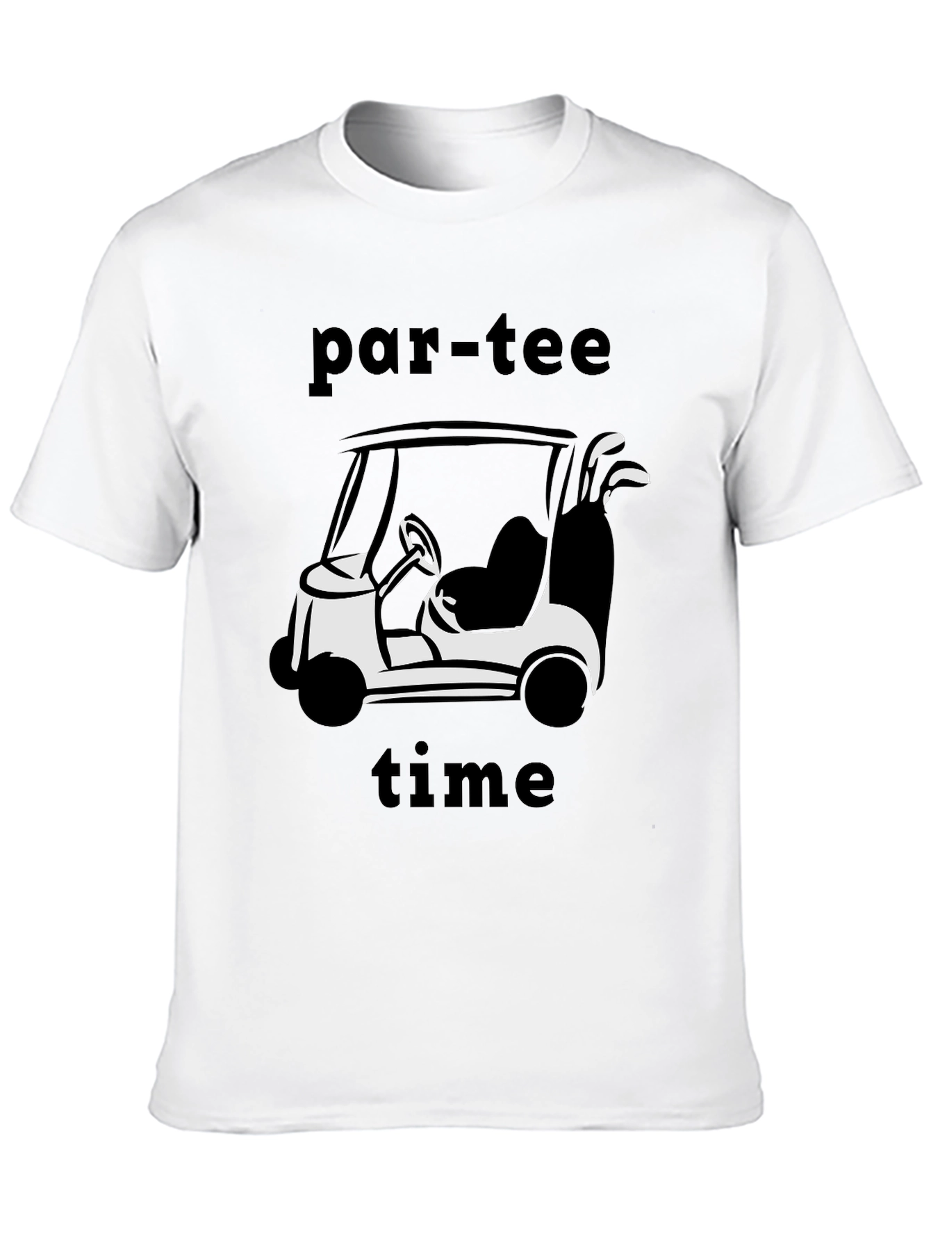 Par-Tee Time Golf Cart Graphic Tee