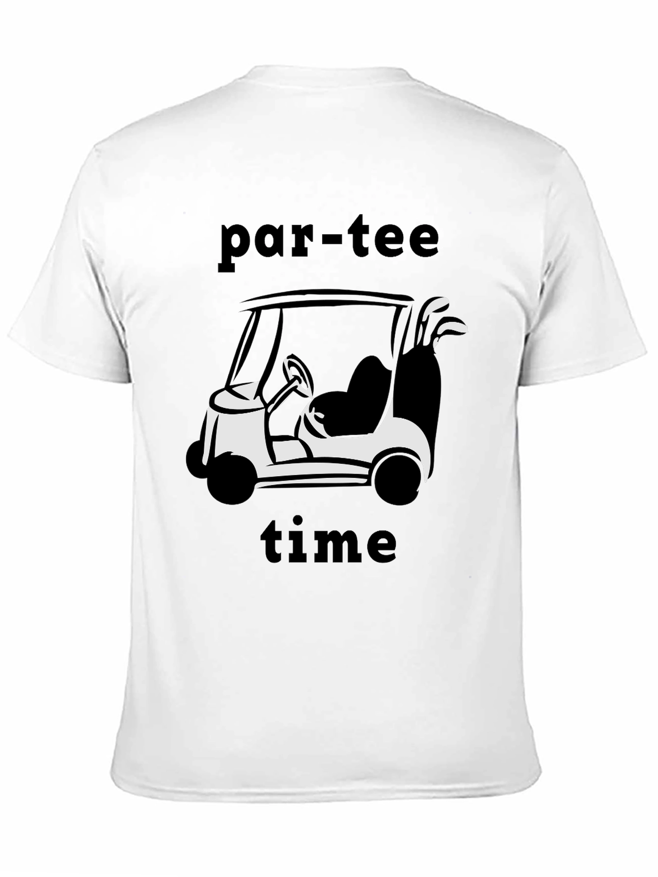 Par-Tee Time Golf Cart Graphic Tee