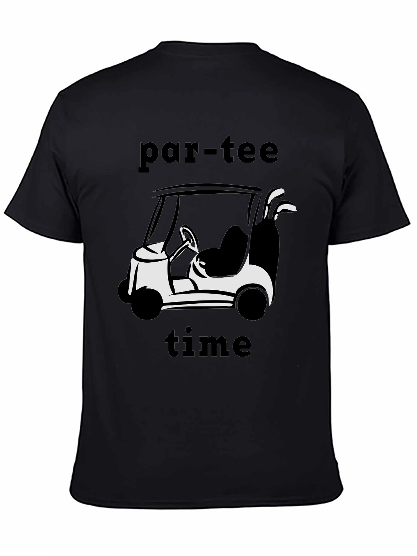 Par-Tee Time Golf Cart Graphic Tee