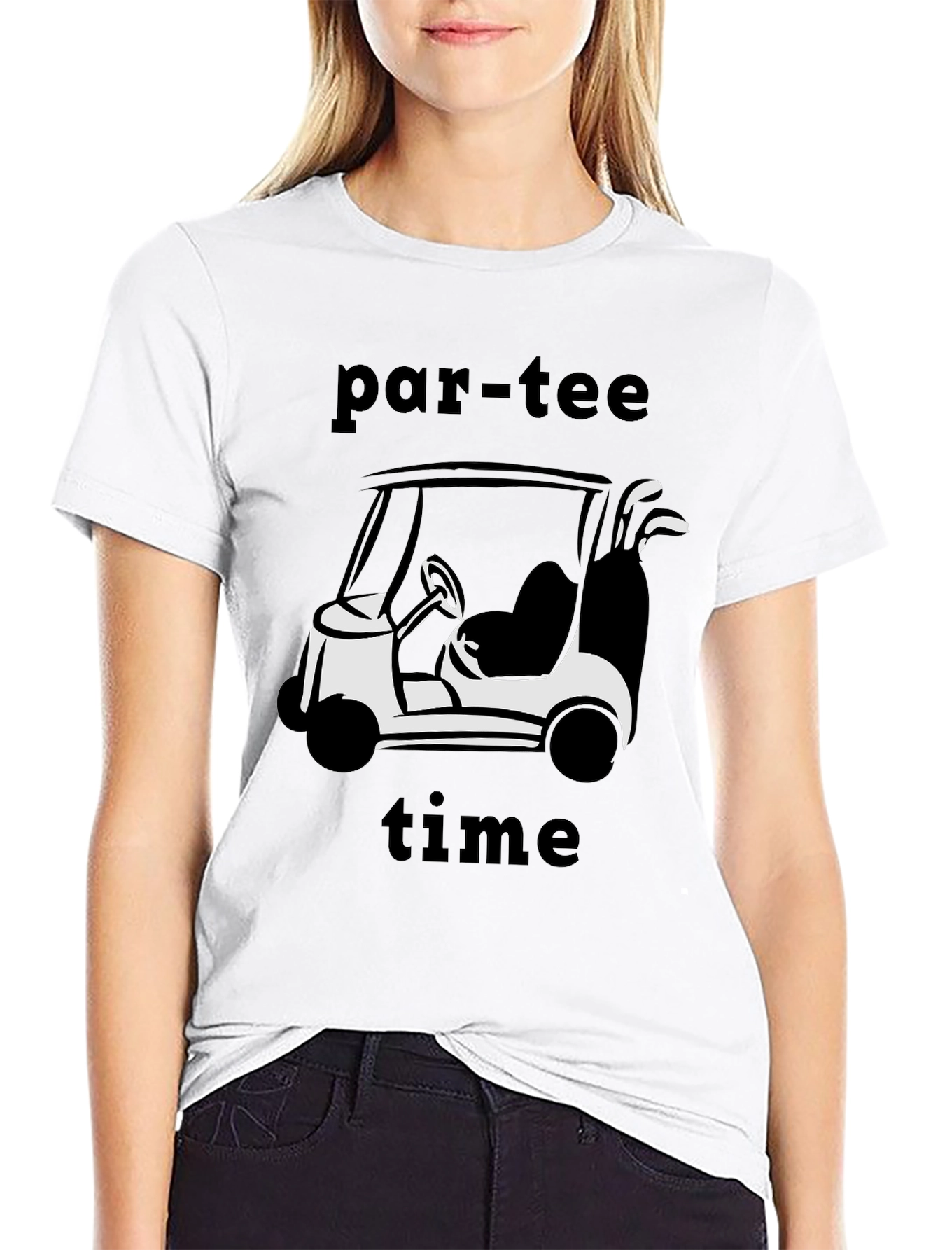 Par-Tee Time Golf Cart Graphic Tee