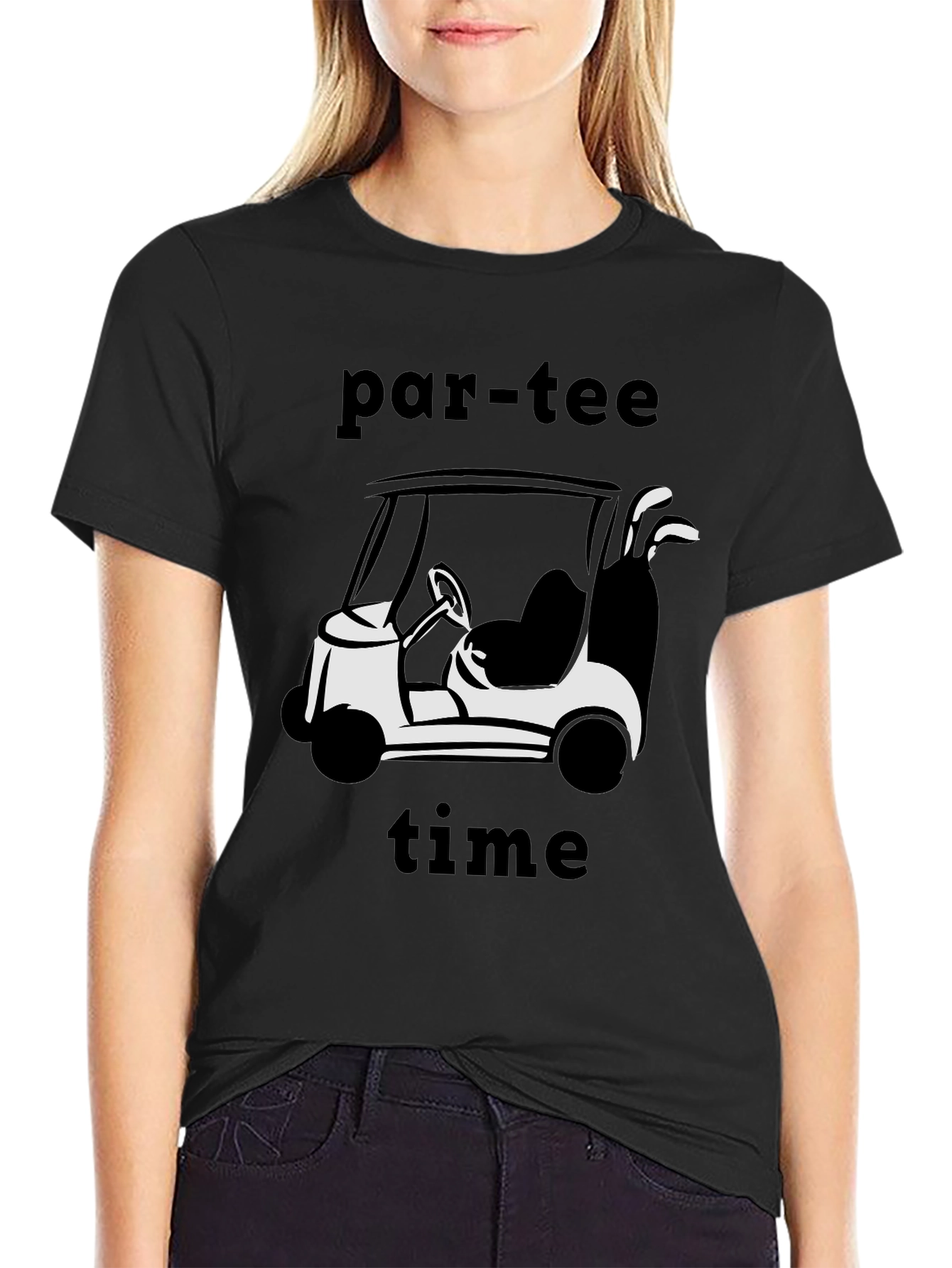 Par-Tee Time Golf Cart Graphic Tee