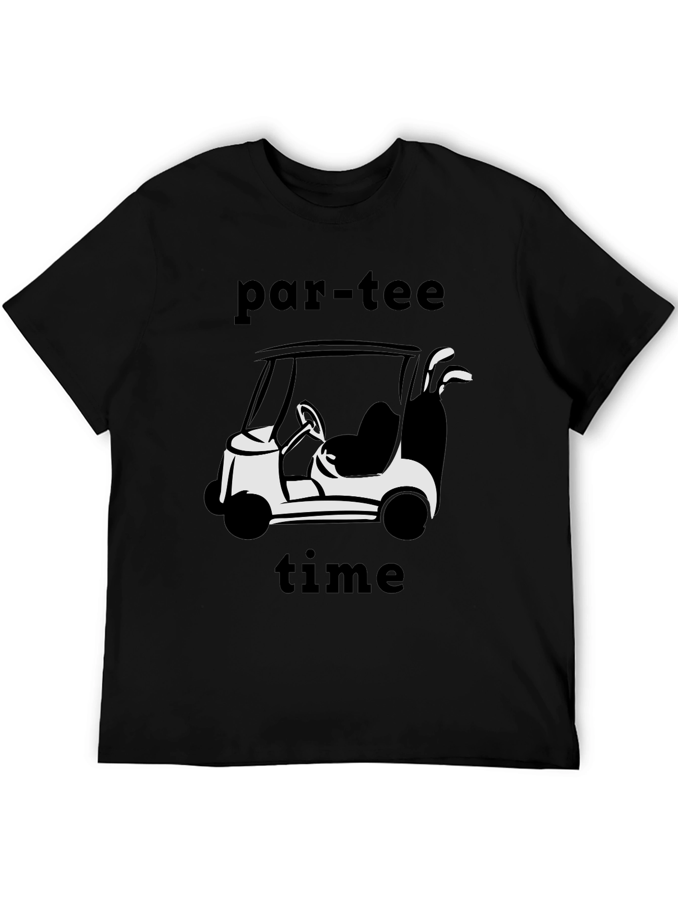 Par-Tee Time Golf Cart Graphic Tee