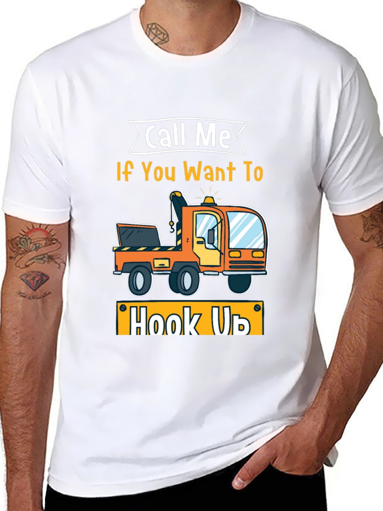 Call Me If You Want To Hook Up T-Shirt