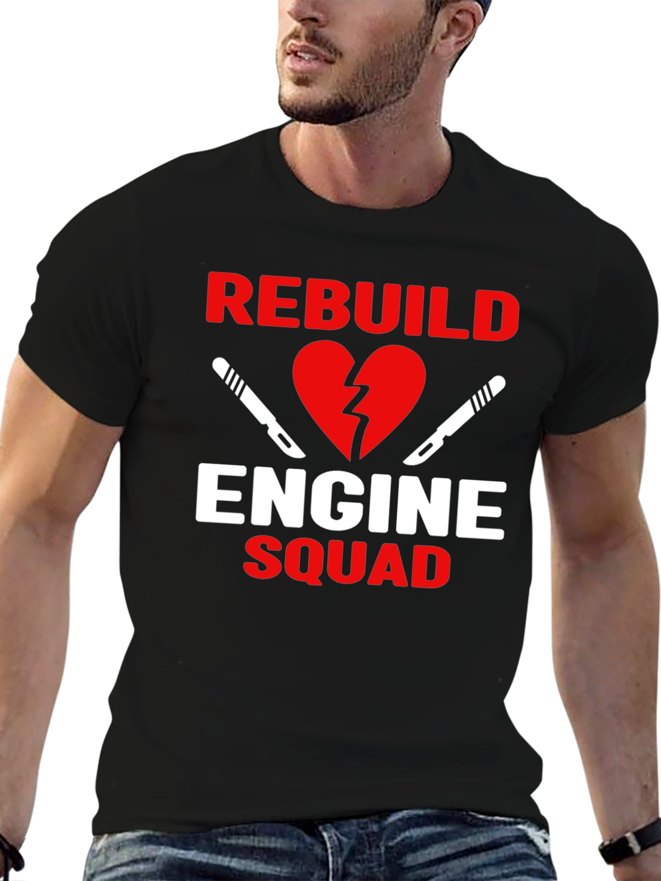 Rebuild Engine Squad Graphic Tee