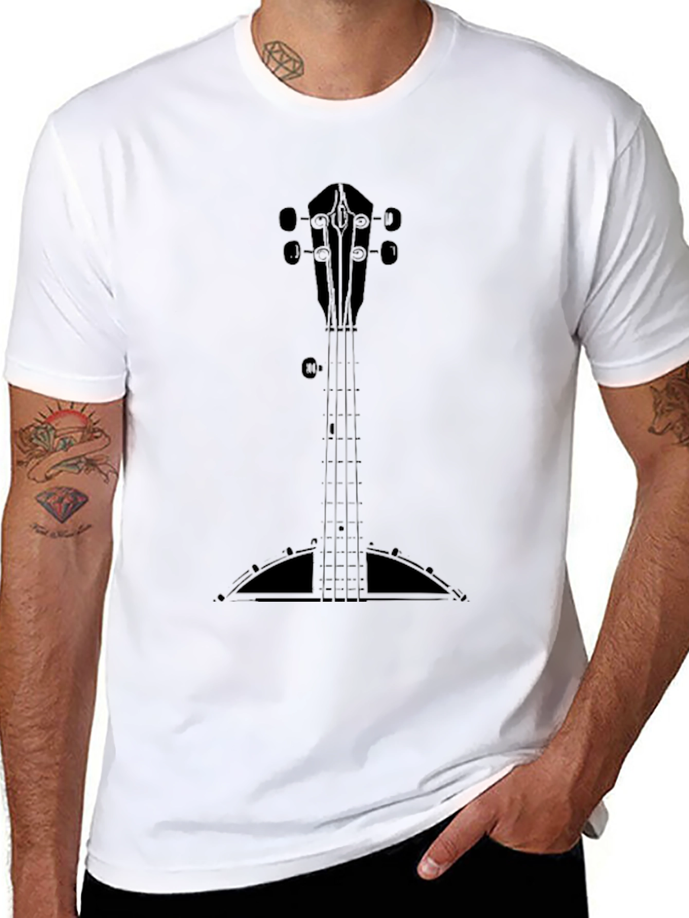 Banjo T-Shirt - Musical Instrument Graphic Tee