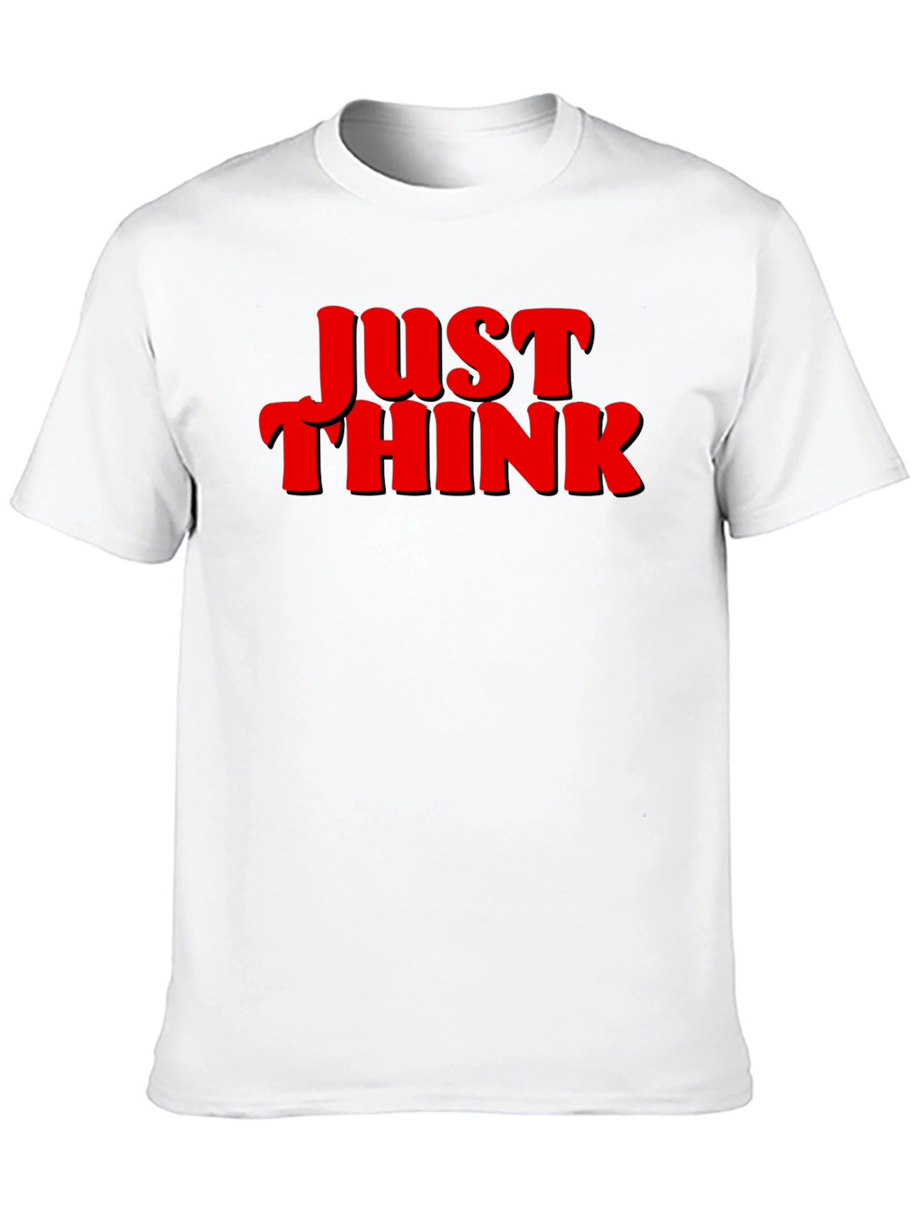 Just Think Graphic Tee - Bold Statement Shirt