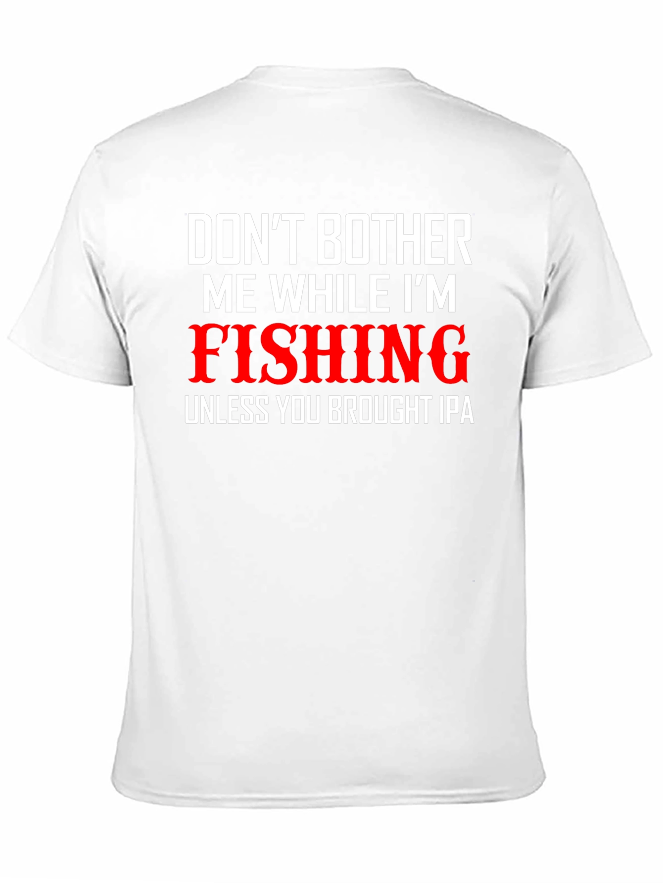 Funny Fishing & IPA T-Shirt