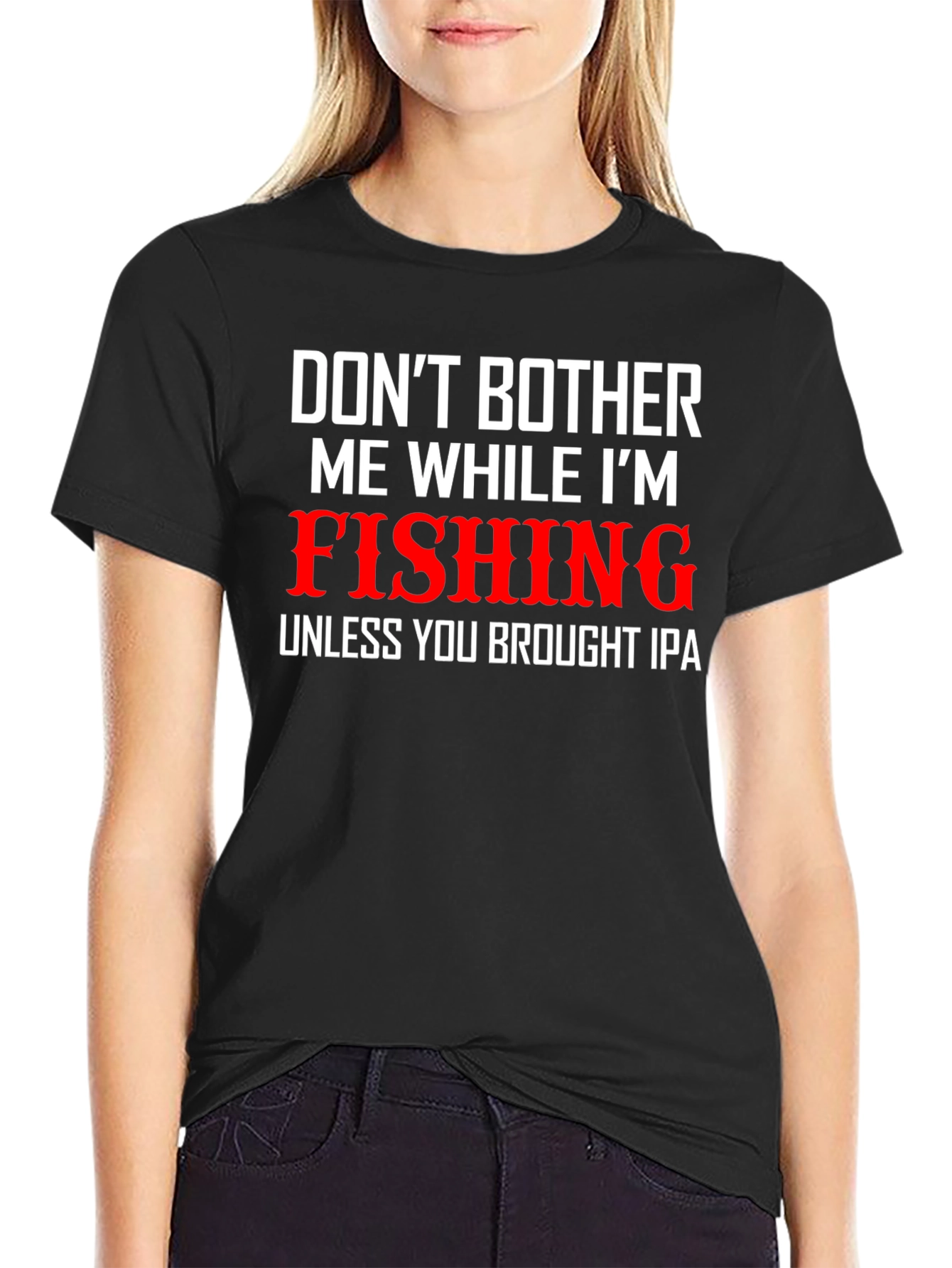 Funny Fishing & IPA T-Shirt