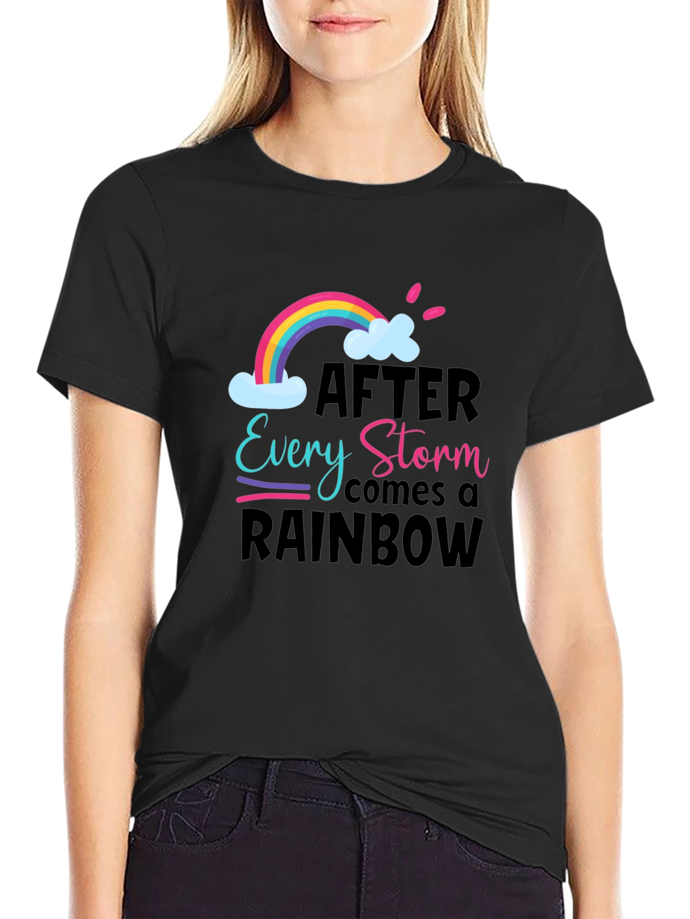 Rainbow After the Storm Graphic Tee