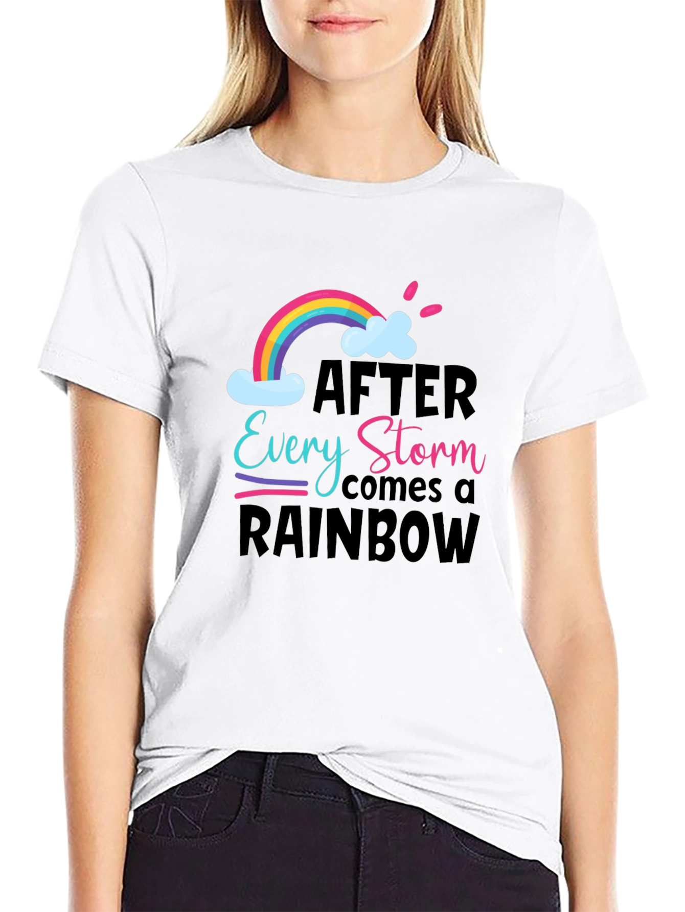 Rainbow After the Storm Graphic Tee