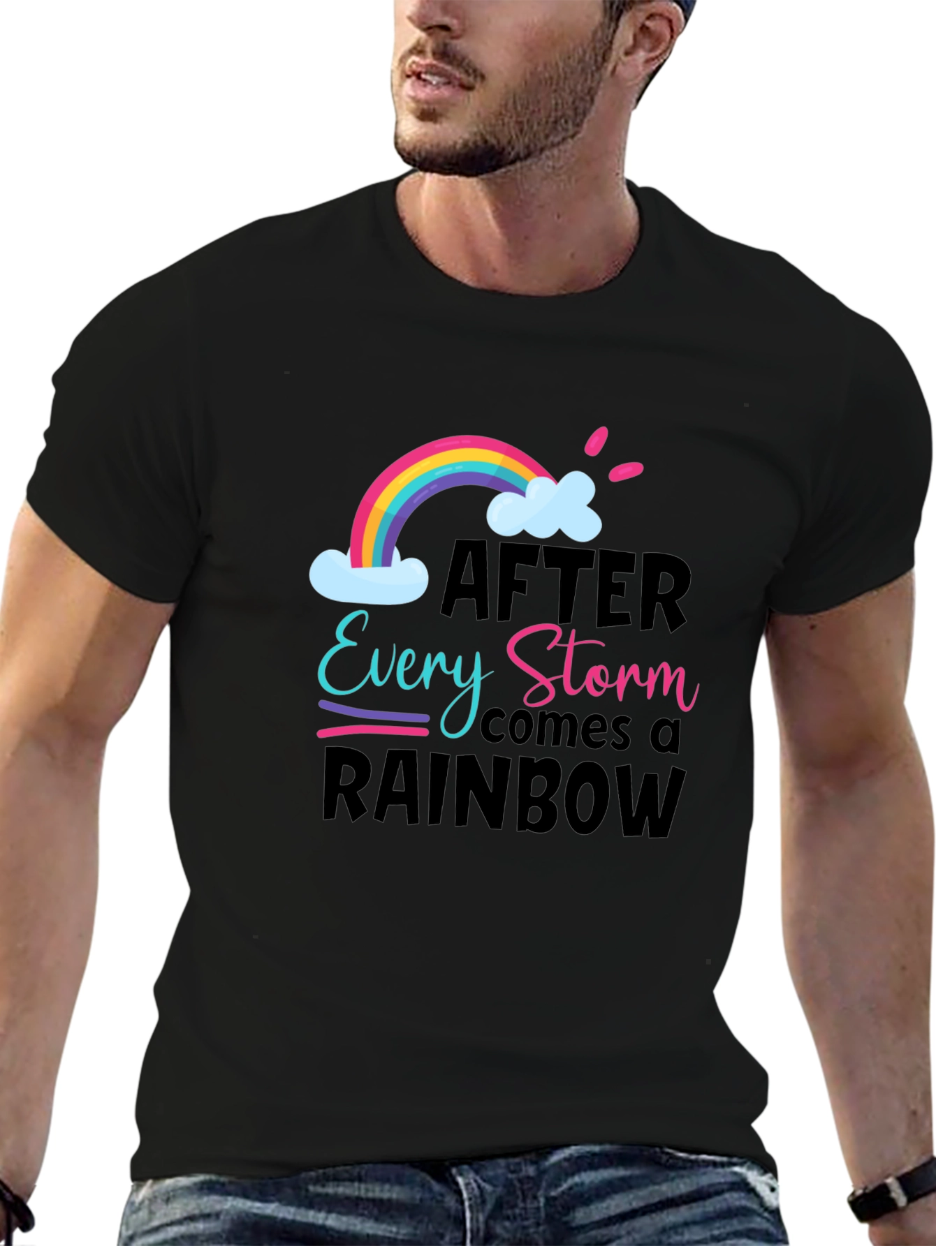 Rainbow After the Storm Graphic Tee