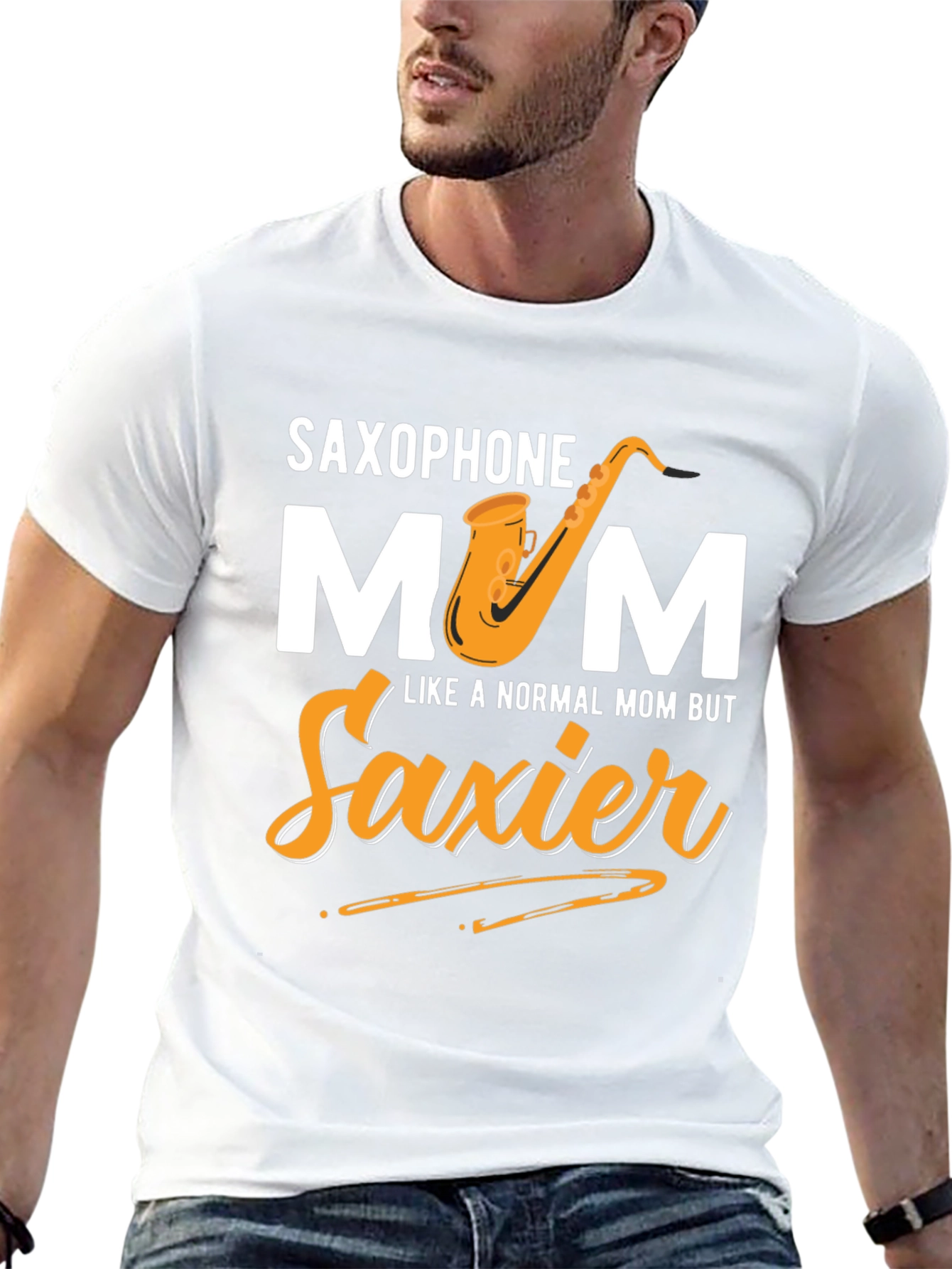 Saxophone Mom T-Shirt - Saxier Than Normal!