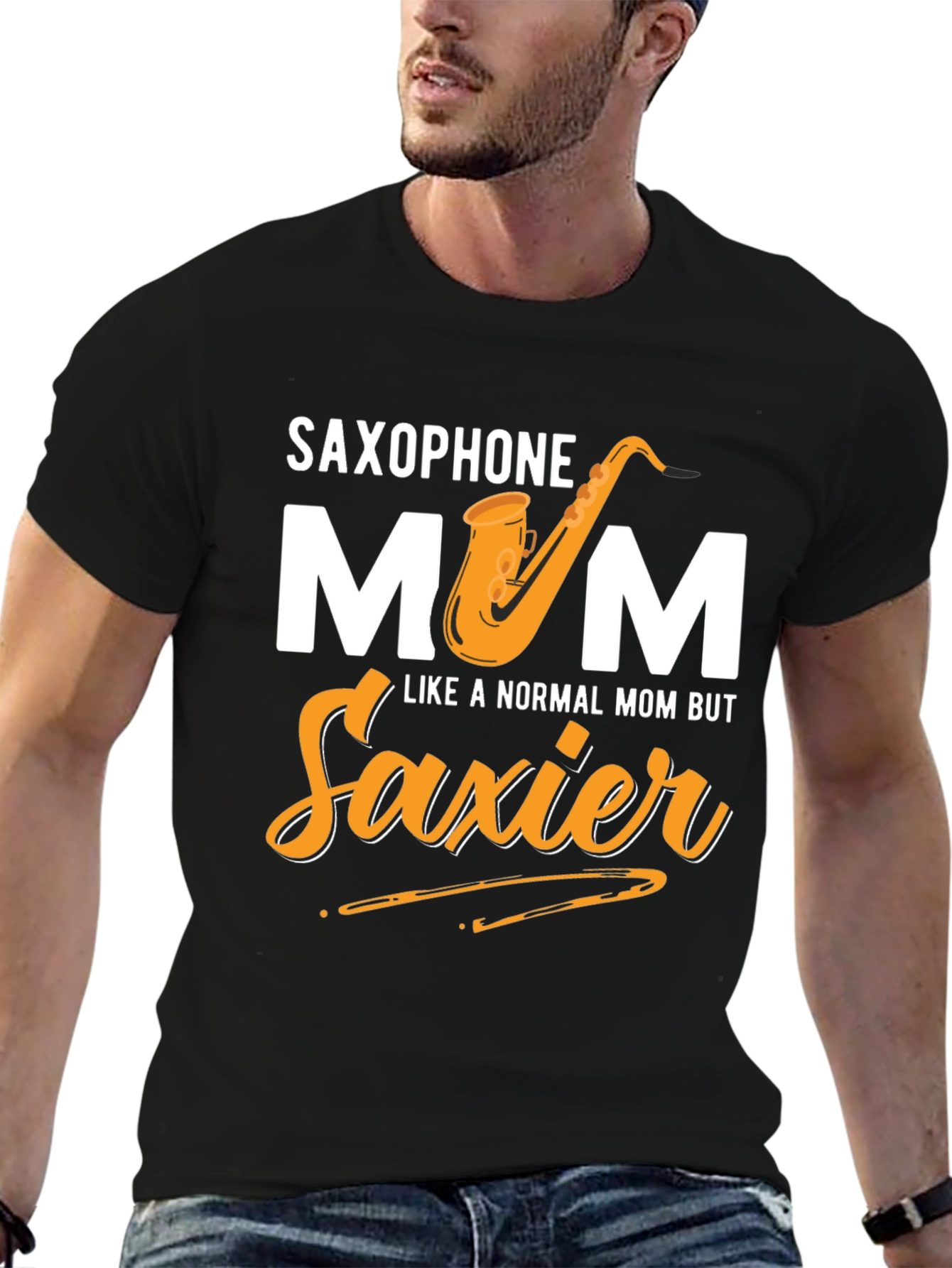 Saxophone Mom T-Shirt - Saxier Than Normal!