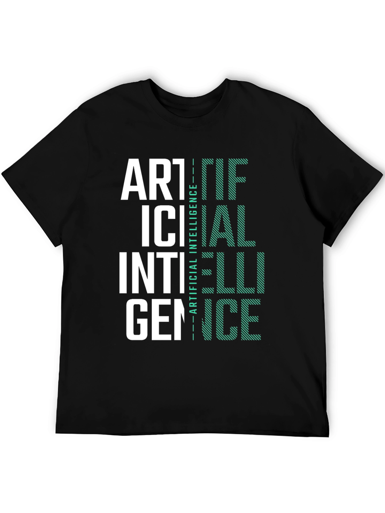 Artificial Intelligence Graphic Tee - Black