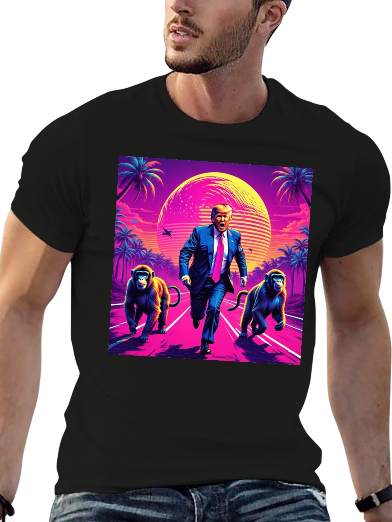 Trump and Monkeys T-Shirt
