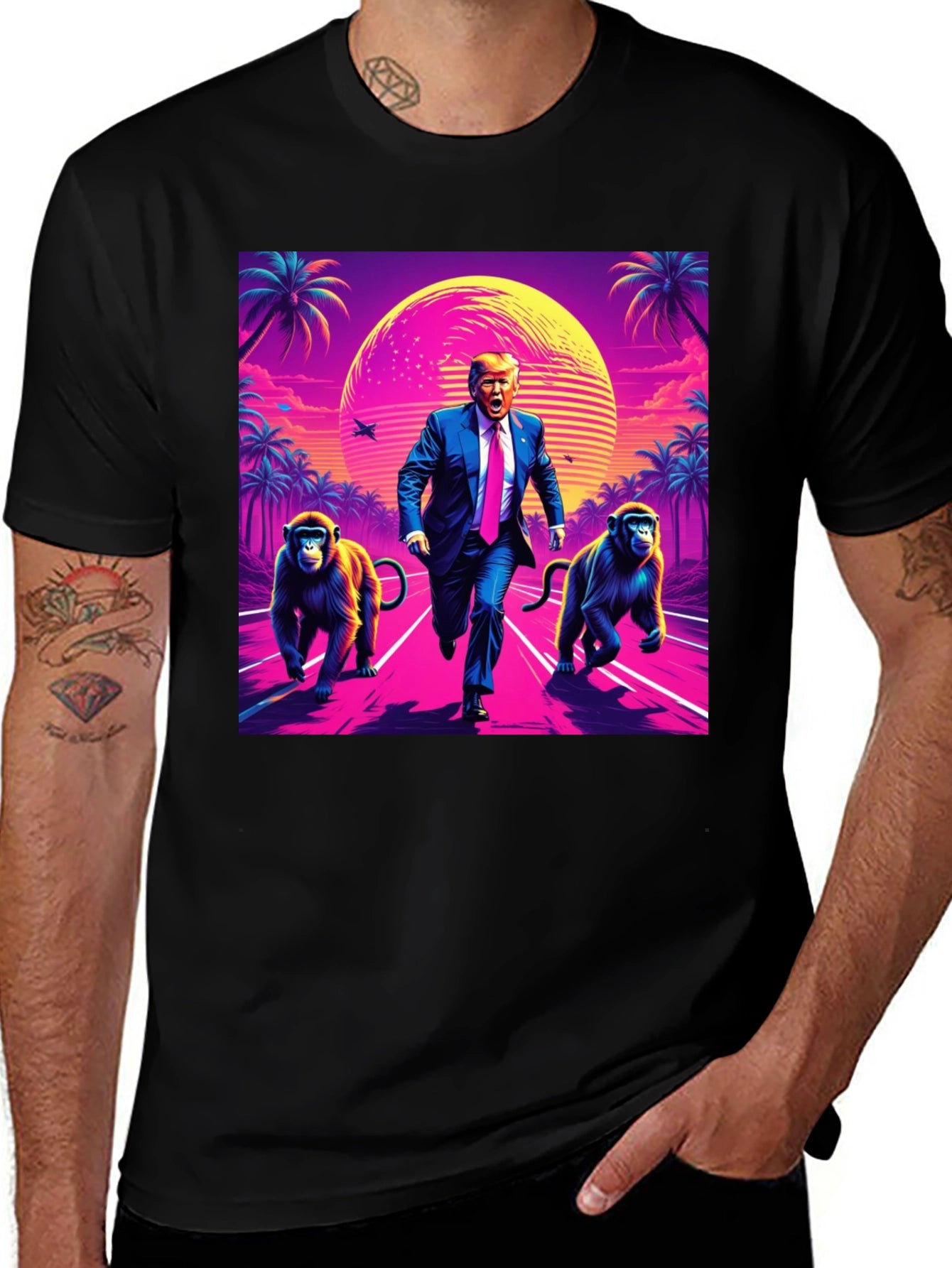 Trump and Monkeys T-Shirt