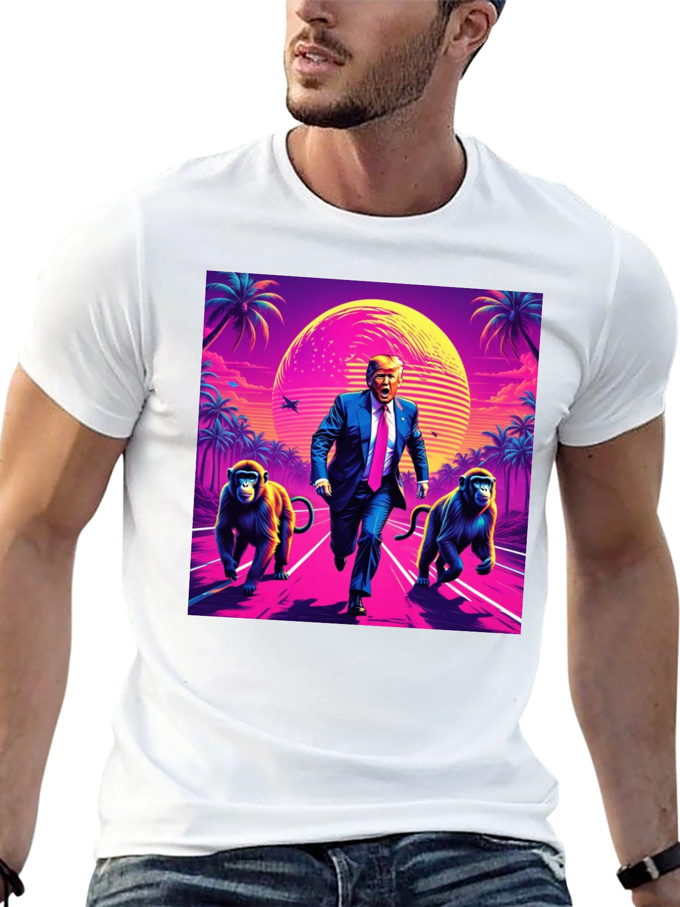 Trump and Monkeys T-Shirt