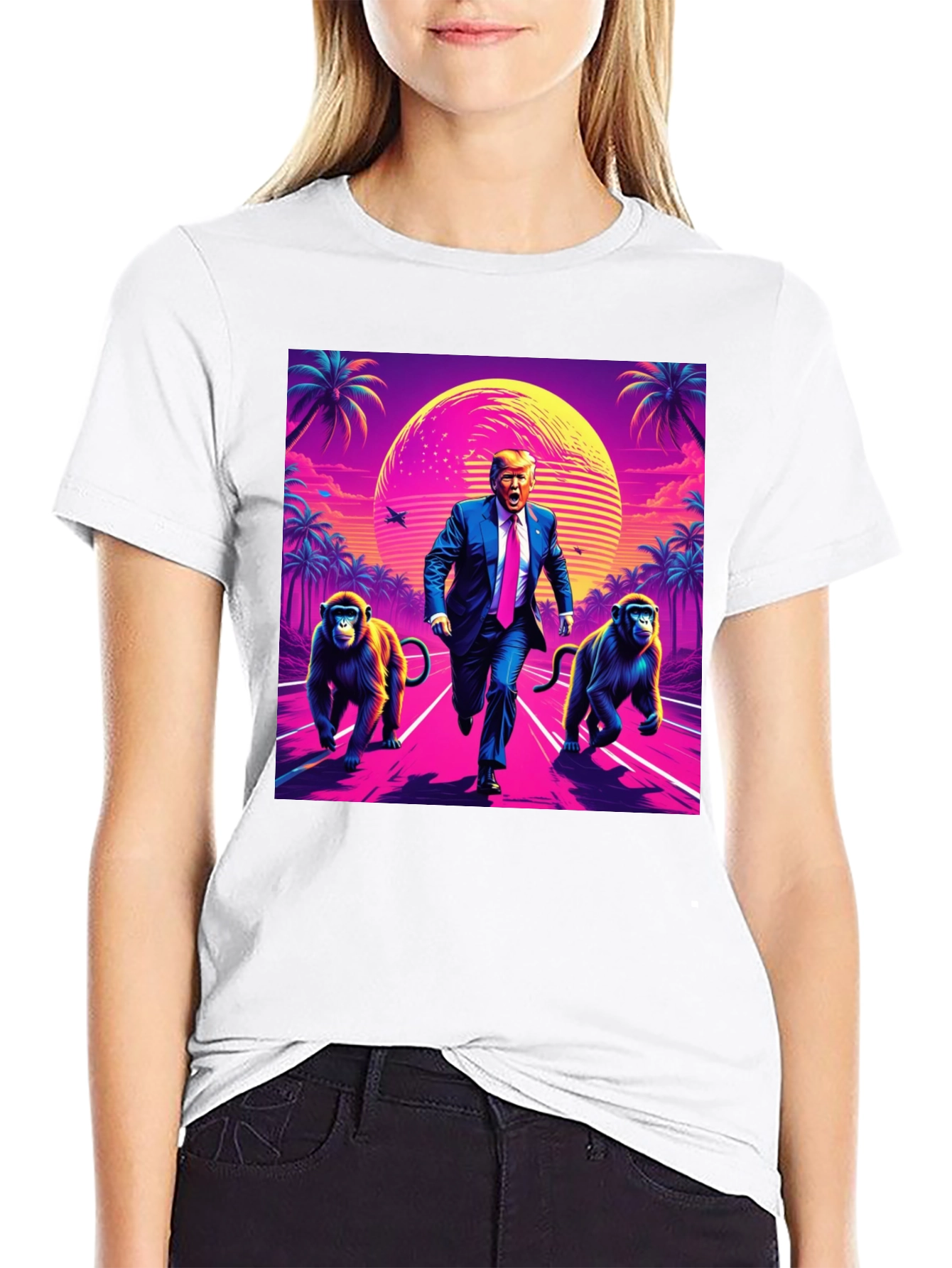 Trump and Monkeys T-Shirt