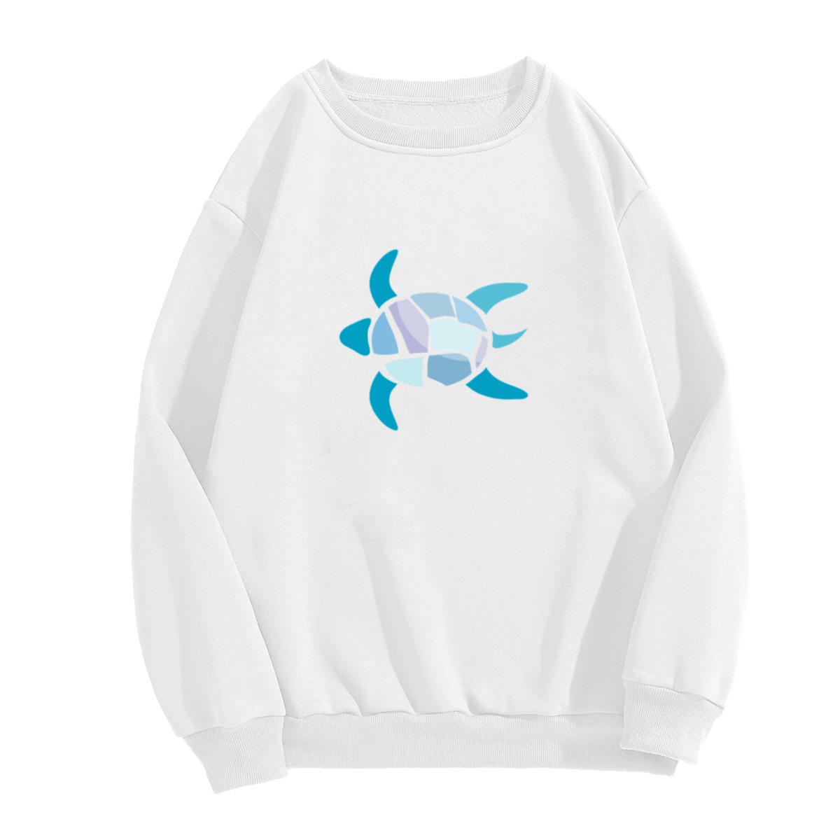 Sea Turtle Graphic - Crewneck Sweatshirt | Turtle Lover, Turtle Gift, Animal Design Gift