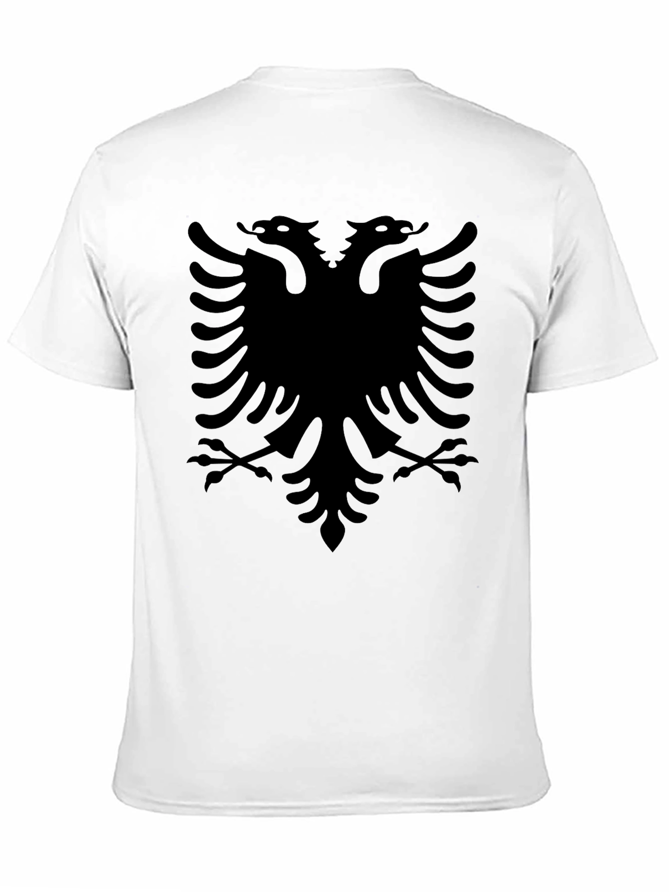 Albanian Eagle Graphic Black T-Shirt