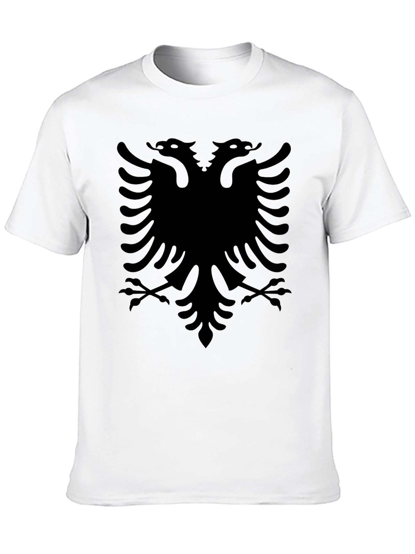 Albanian Eagle Graphic Black T-Shirt