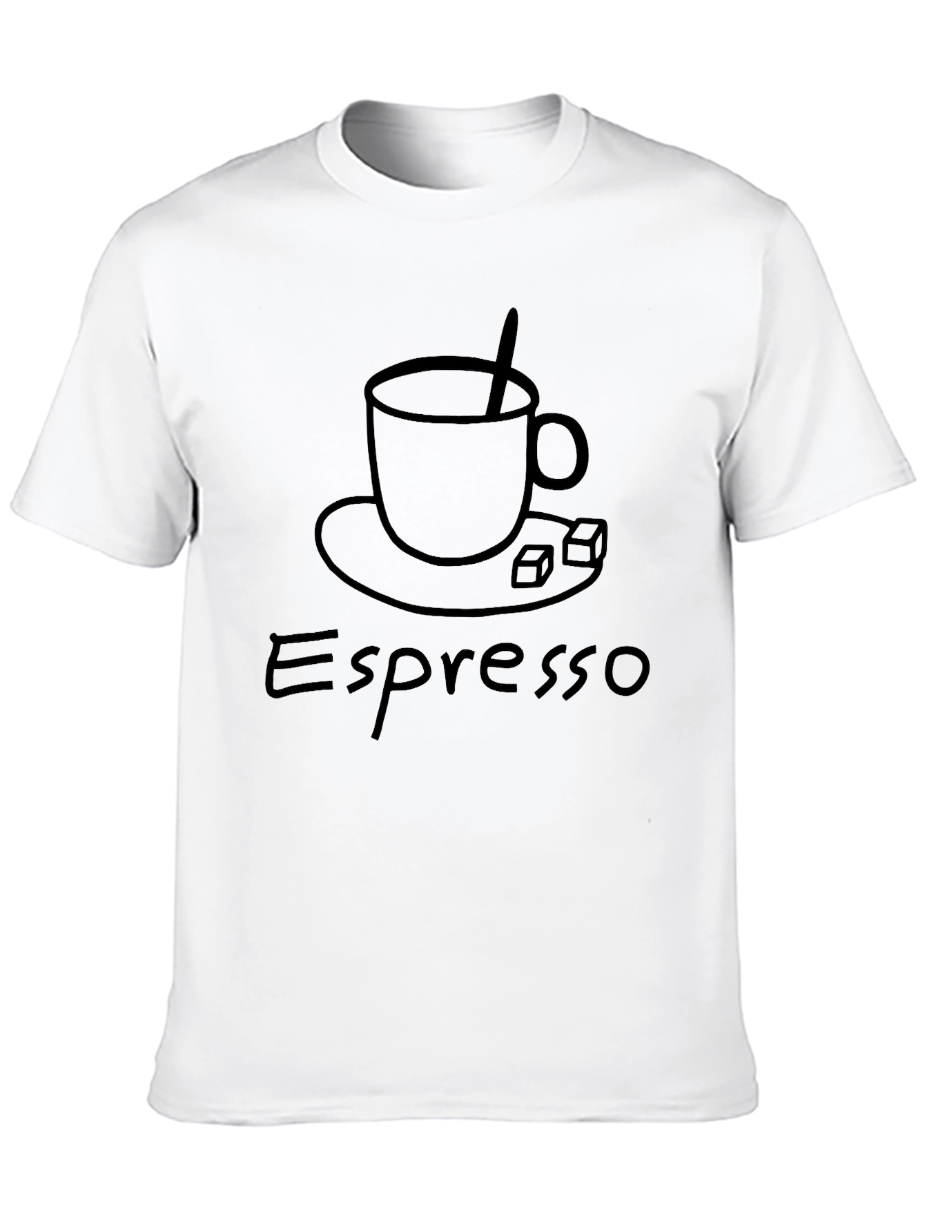 Espresso Graphic Tee - Black Coffee Lover Shirt