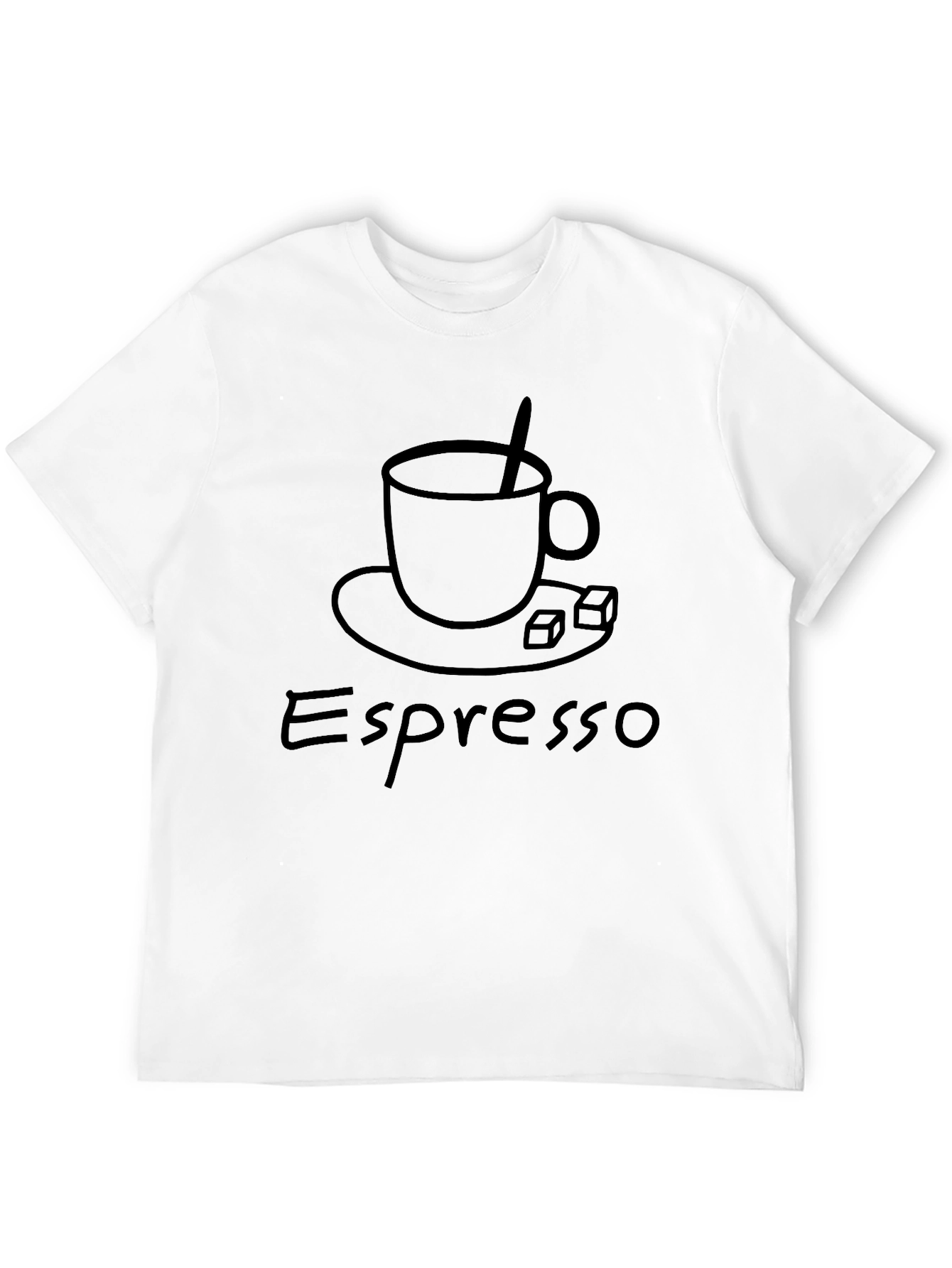 Espresso Graphic Tee - Black Coffee Lover Shirt