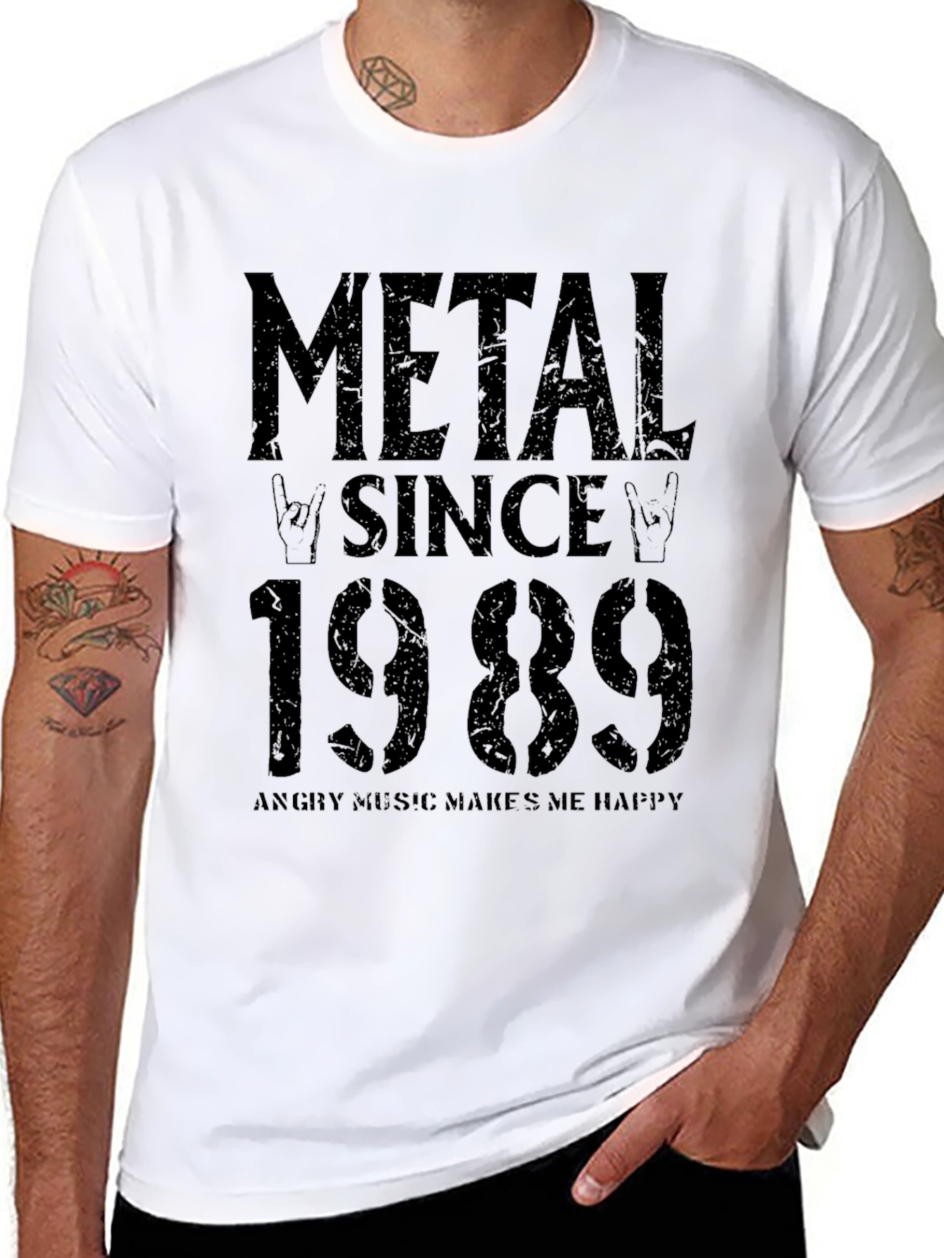 Metal Since 1989 Graphic T-Shirt