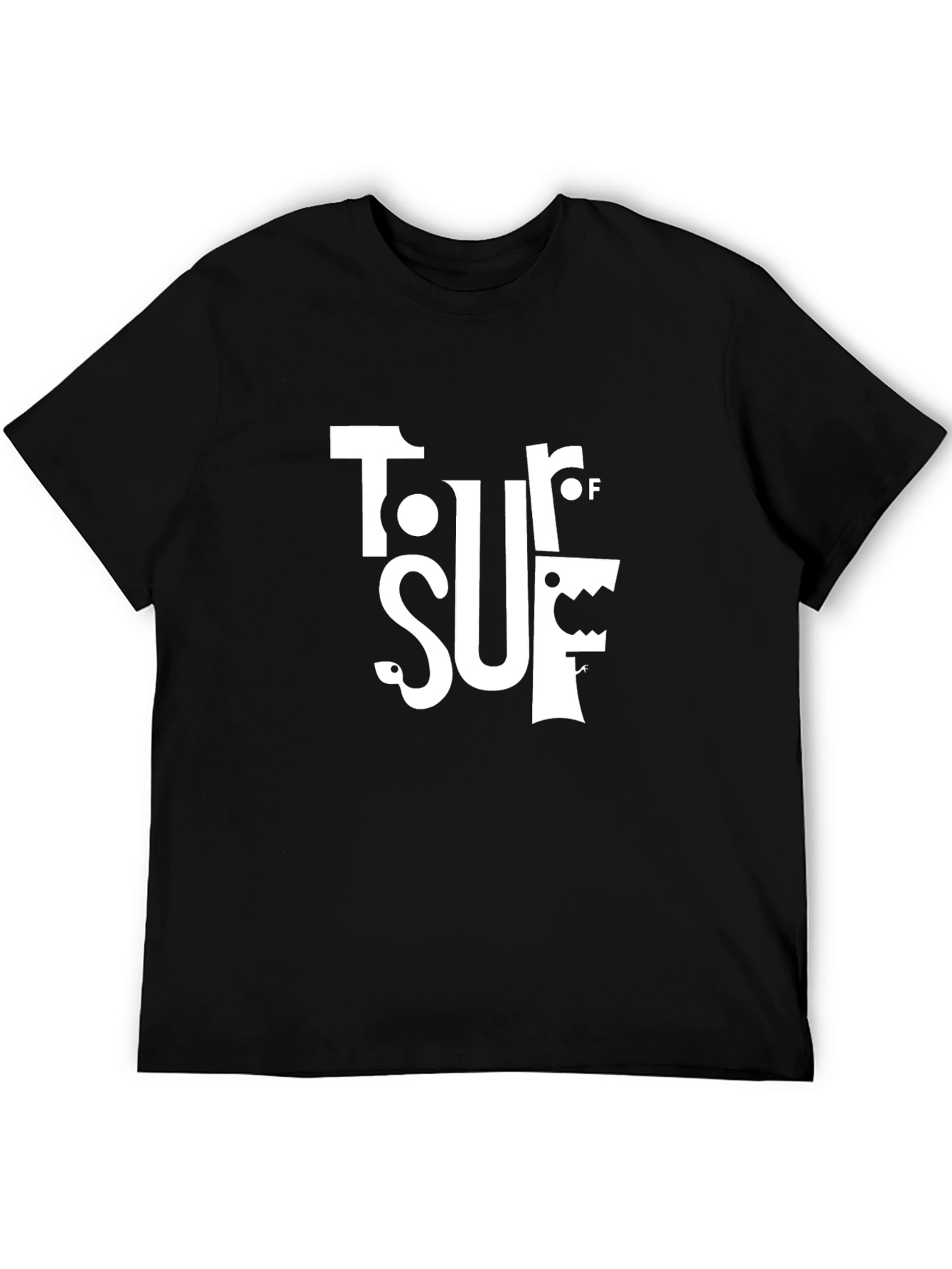 Tour of SUF Black Graphic Tee