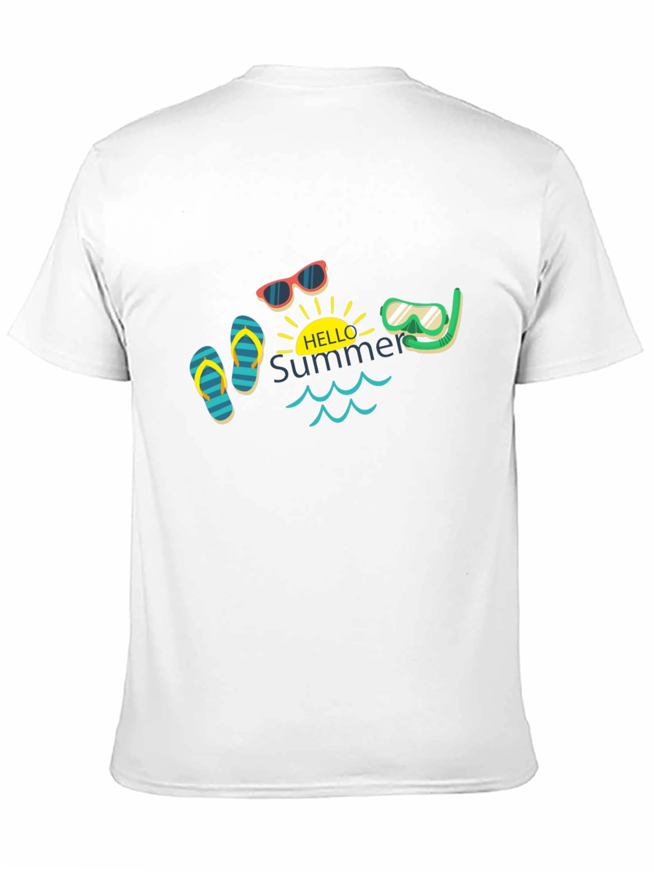 Hello Summer Graphic T-Shirt