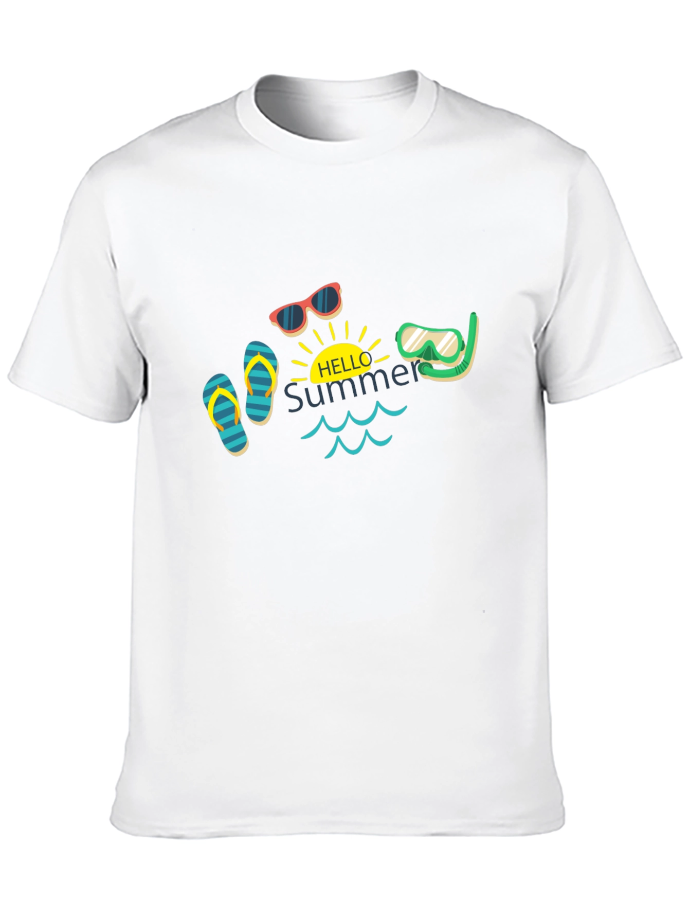Hello Summer Graphic T-Shirt