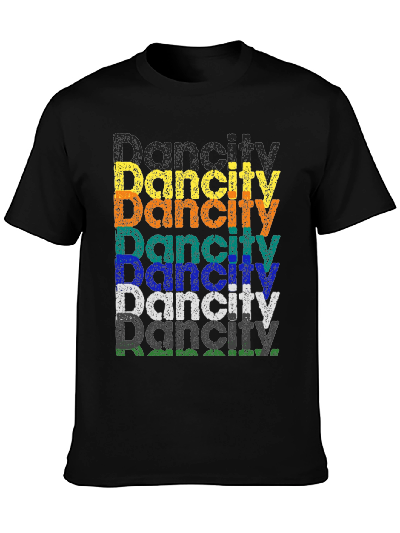 Dancity Retro Style Graphic Tee