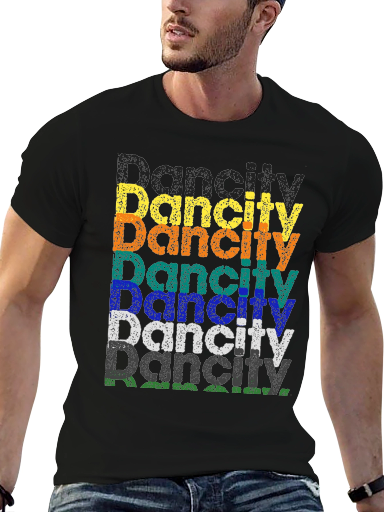 Dancity Retro Style Graphic Tee