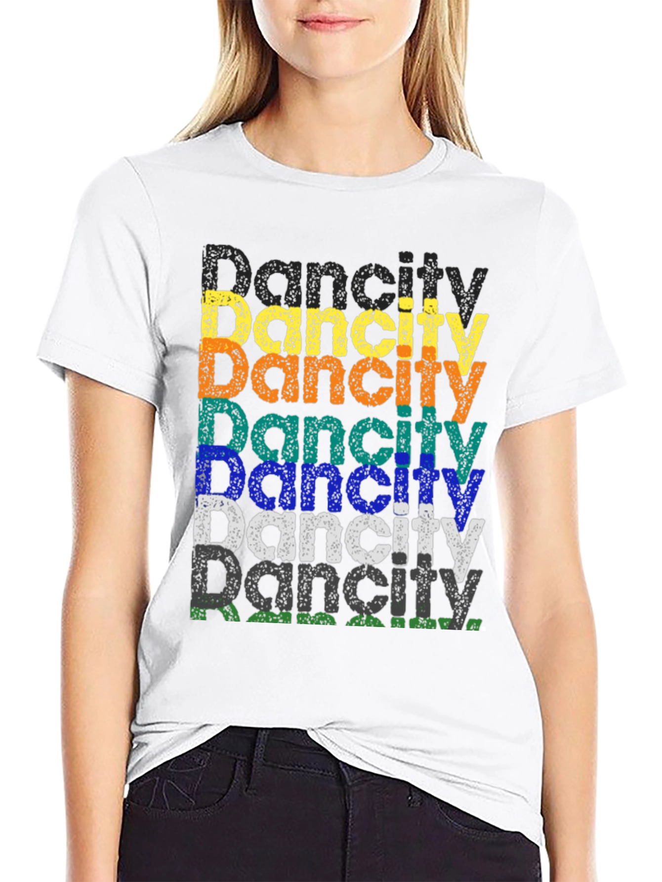 Dancity Retro Style Graphic Tee