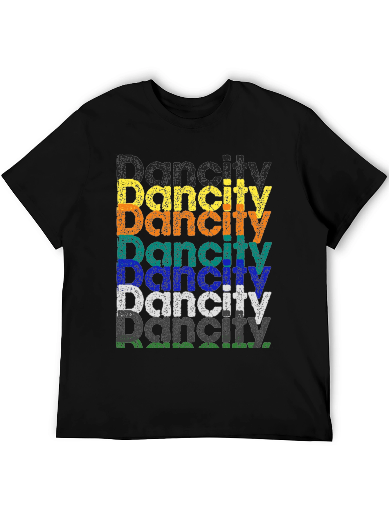 Dancity Retro Style Graphic Tee