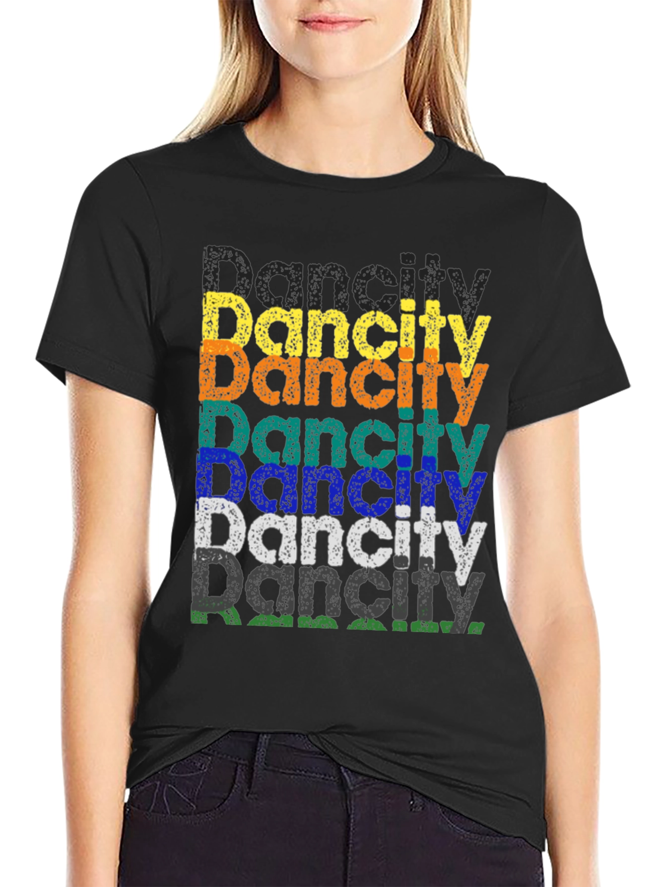 Dancity Retro Style Graphic Tee
