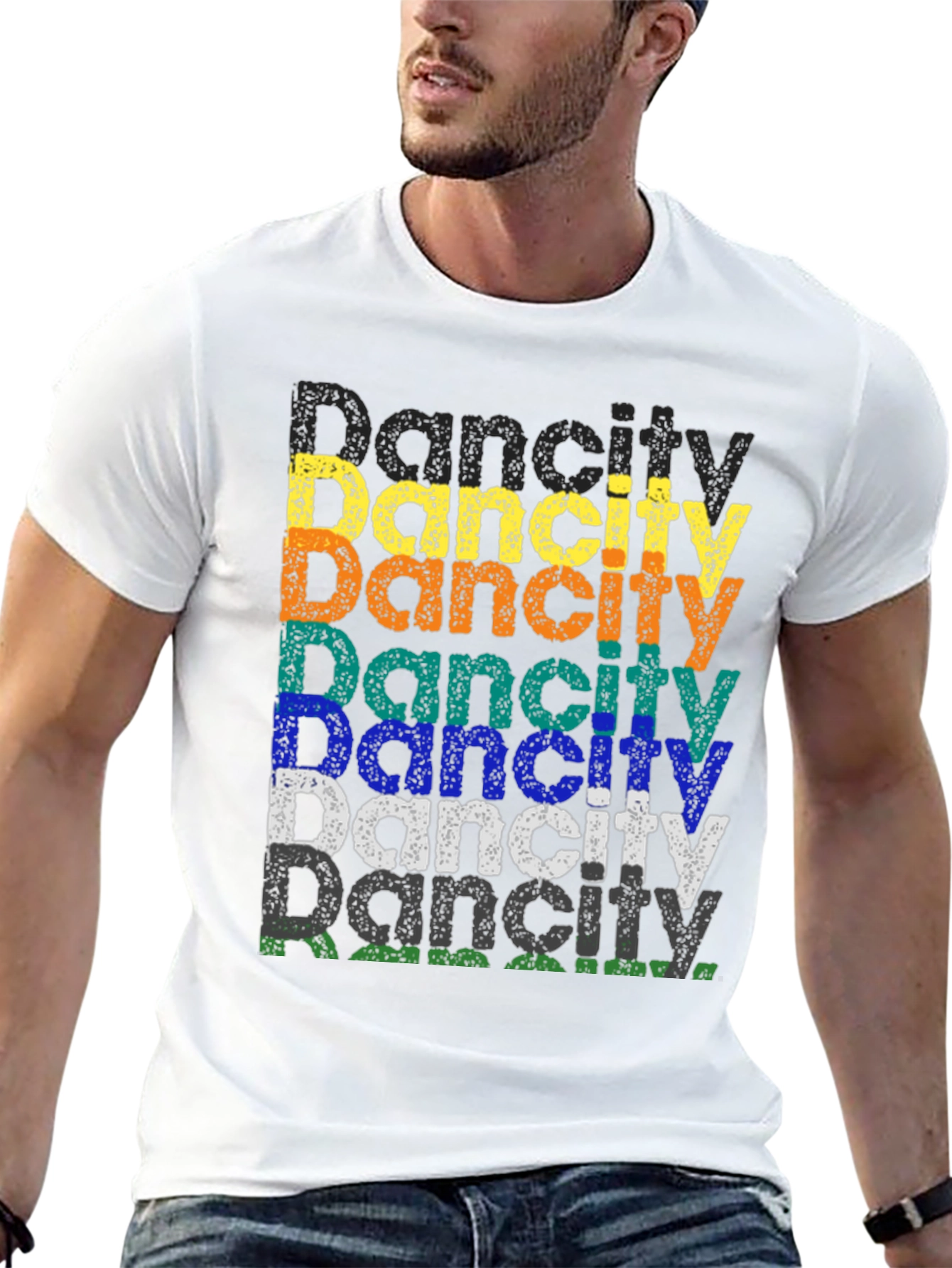 Dancity Retro Style Graphic Tee