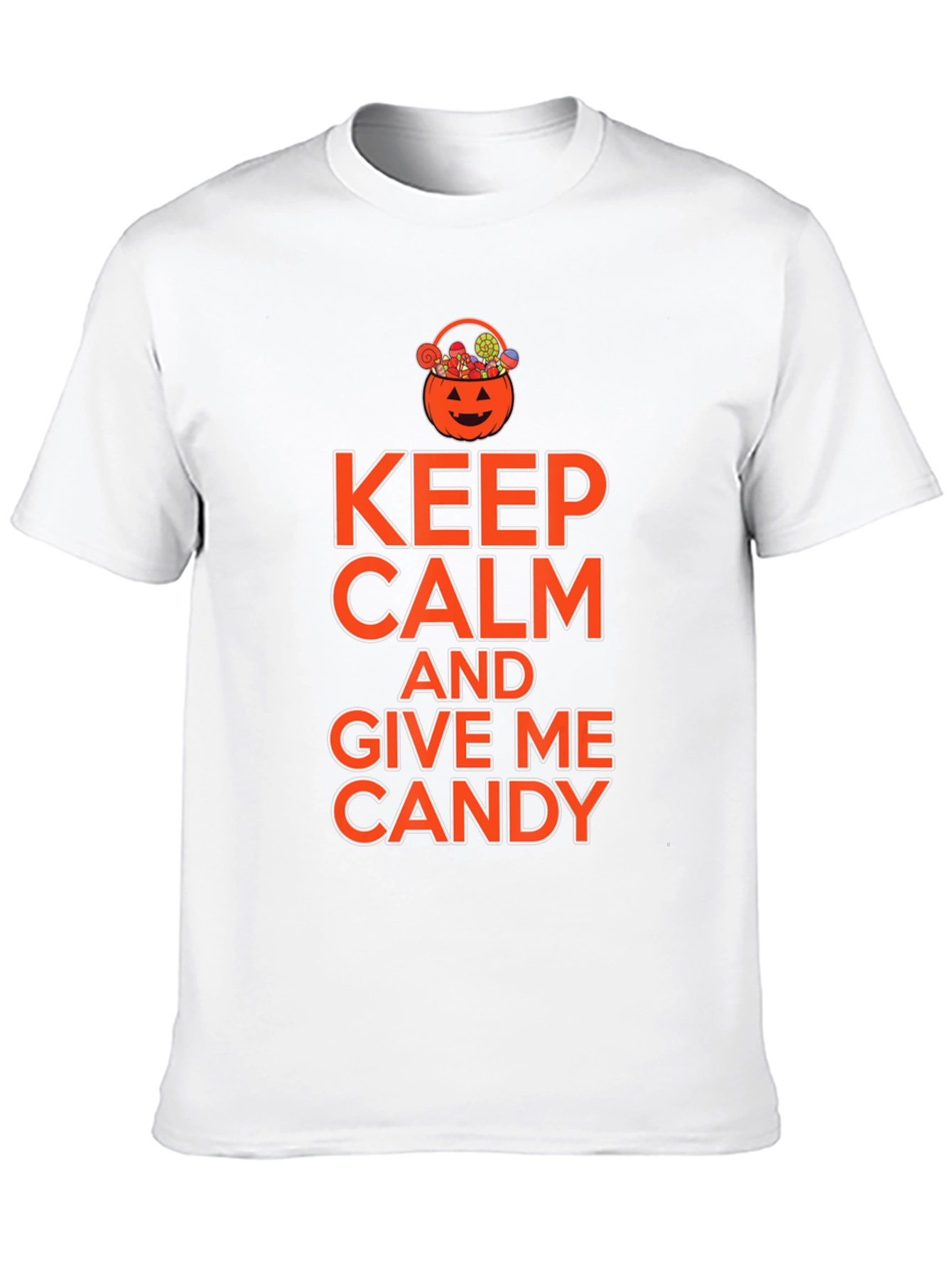 Keep Calm & Give Me Candy Halloween T-Shirt