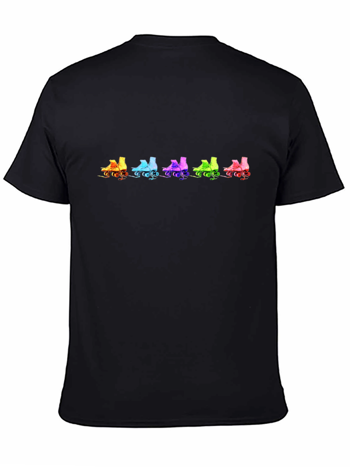 Retro Roller Skate Graphic T-Shirt