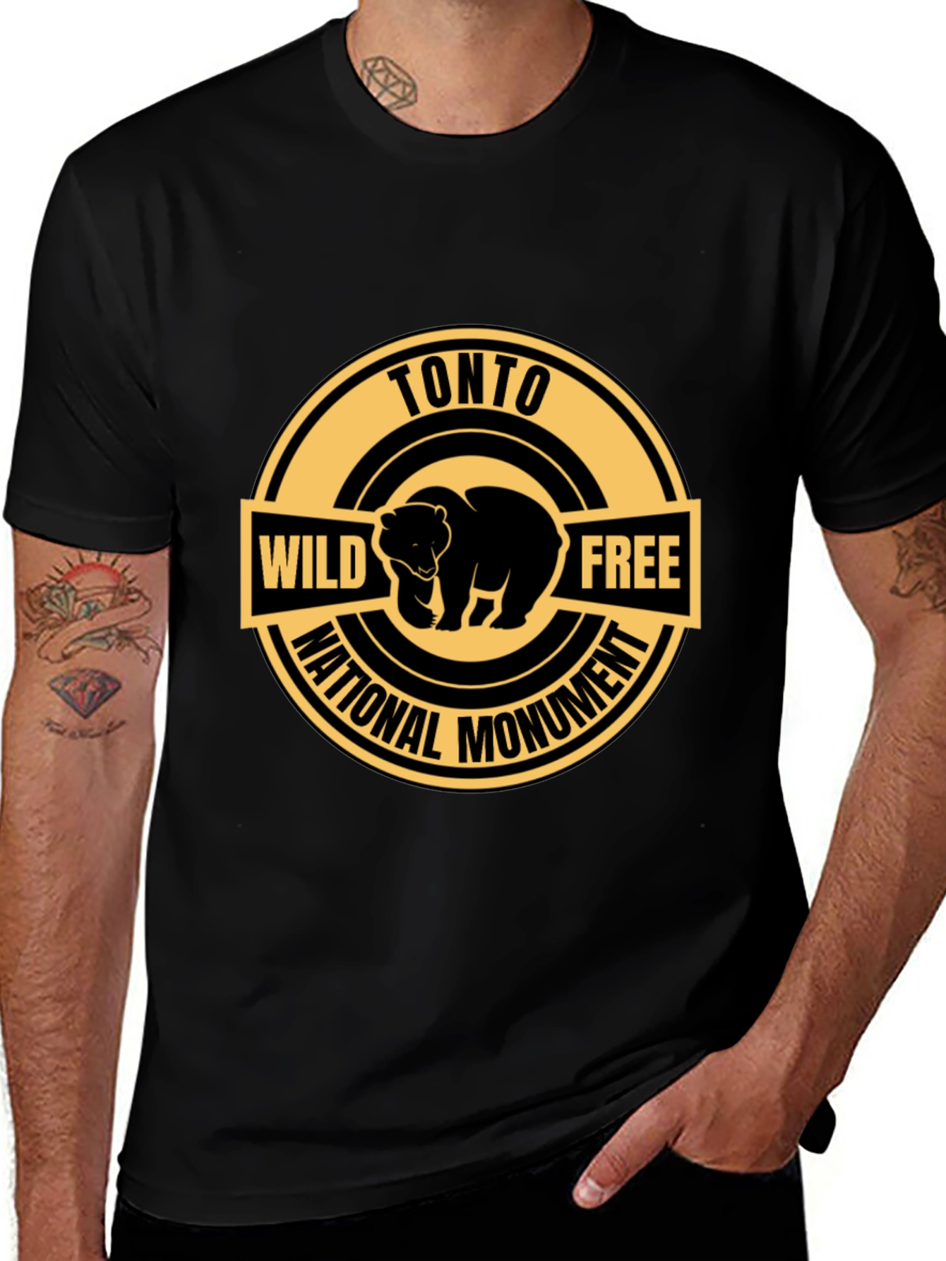 Tonto National Monument Bear Graphic Tee