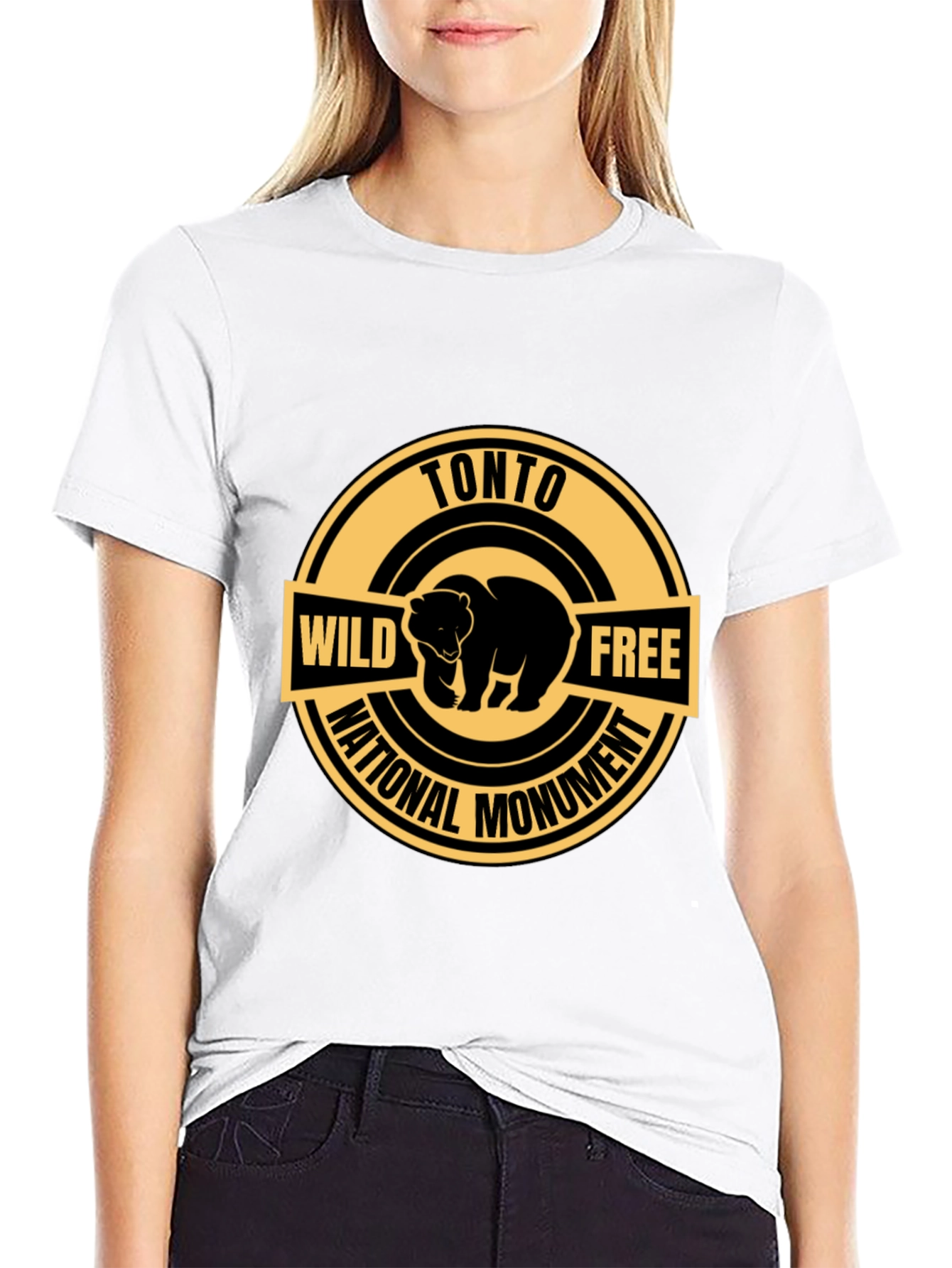 Tonto National Monument Bear Graphic Tee