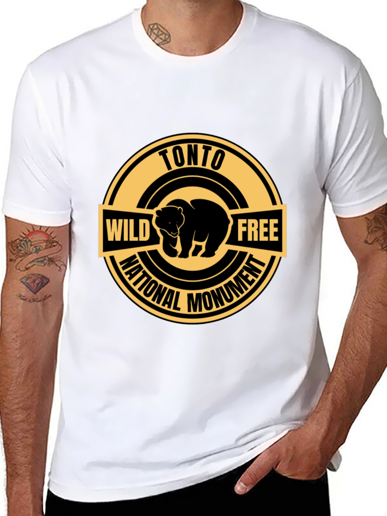 Tonto National Monument Bear Graphic Tee