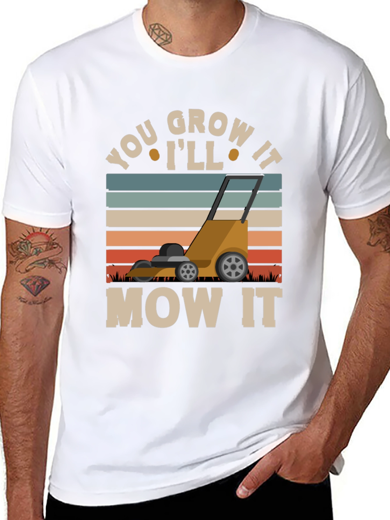 You Grow It Ill Mow It Graphic T-Shirt