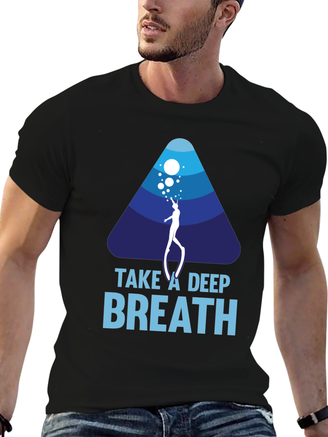 Take A Deep Breath Scuba Diving T-Shirt